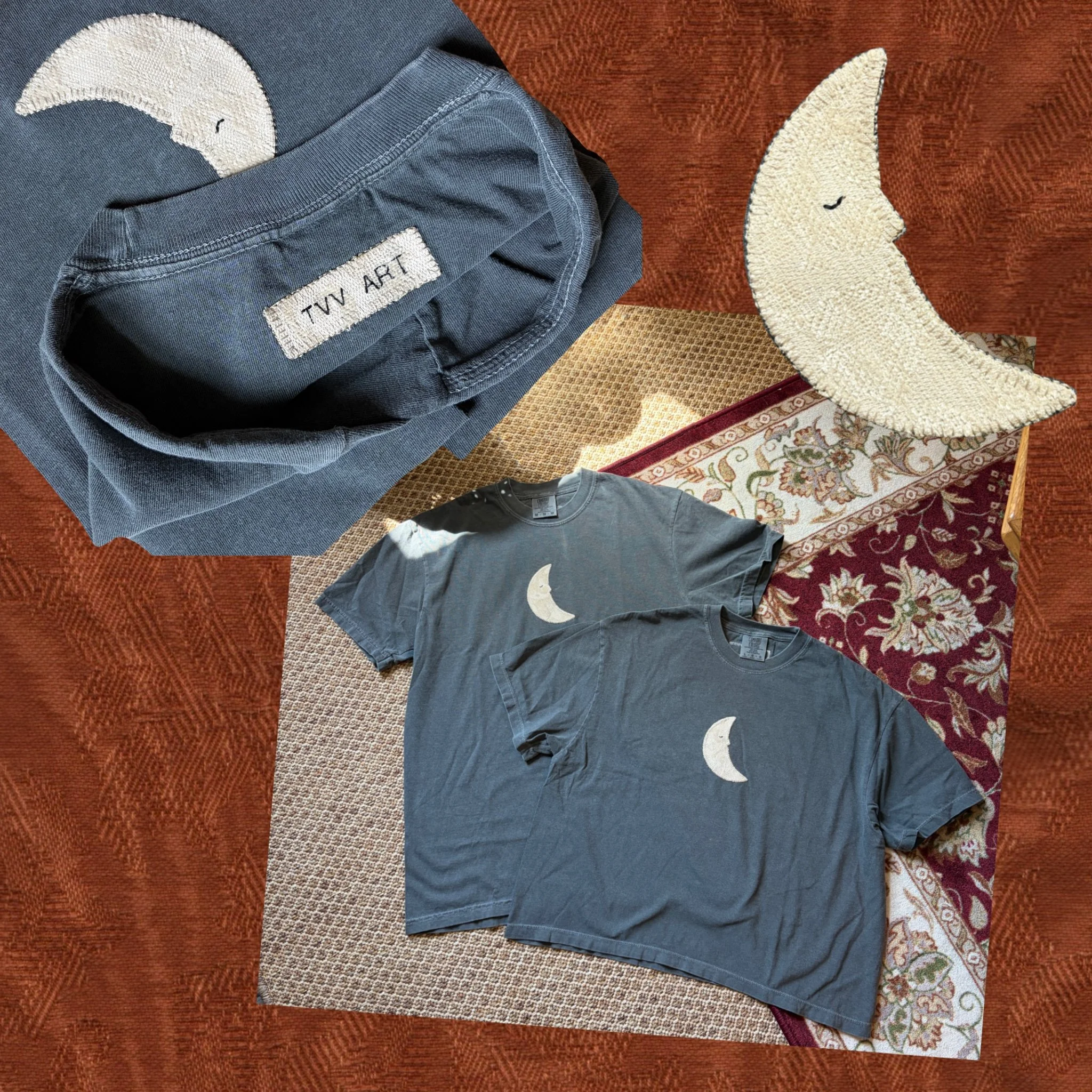 Moon Applique T-Shirt
