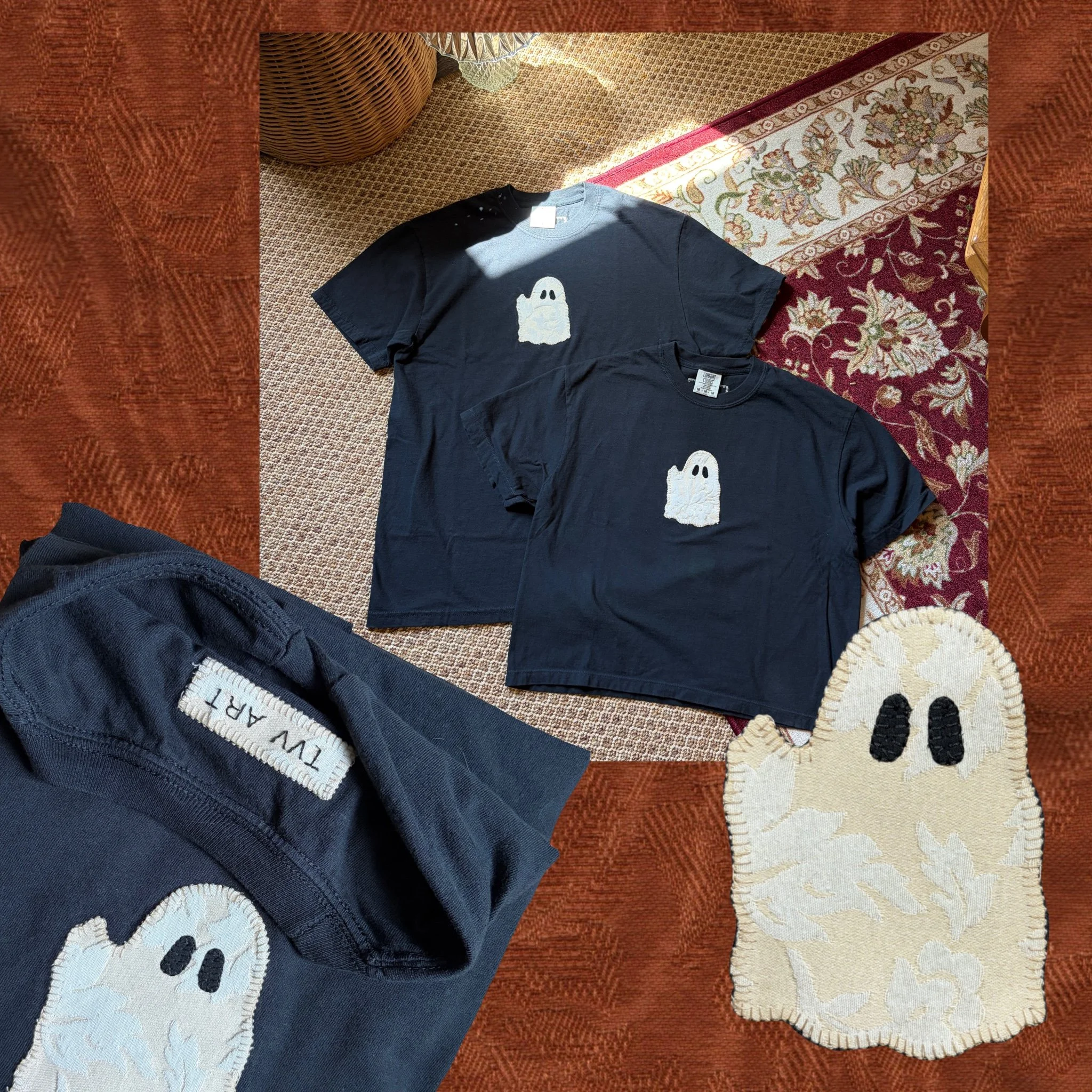 Ghost Applique T-Shirt