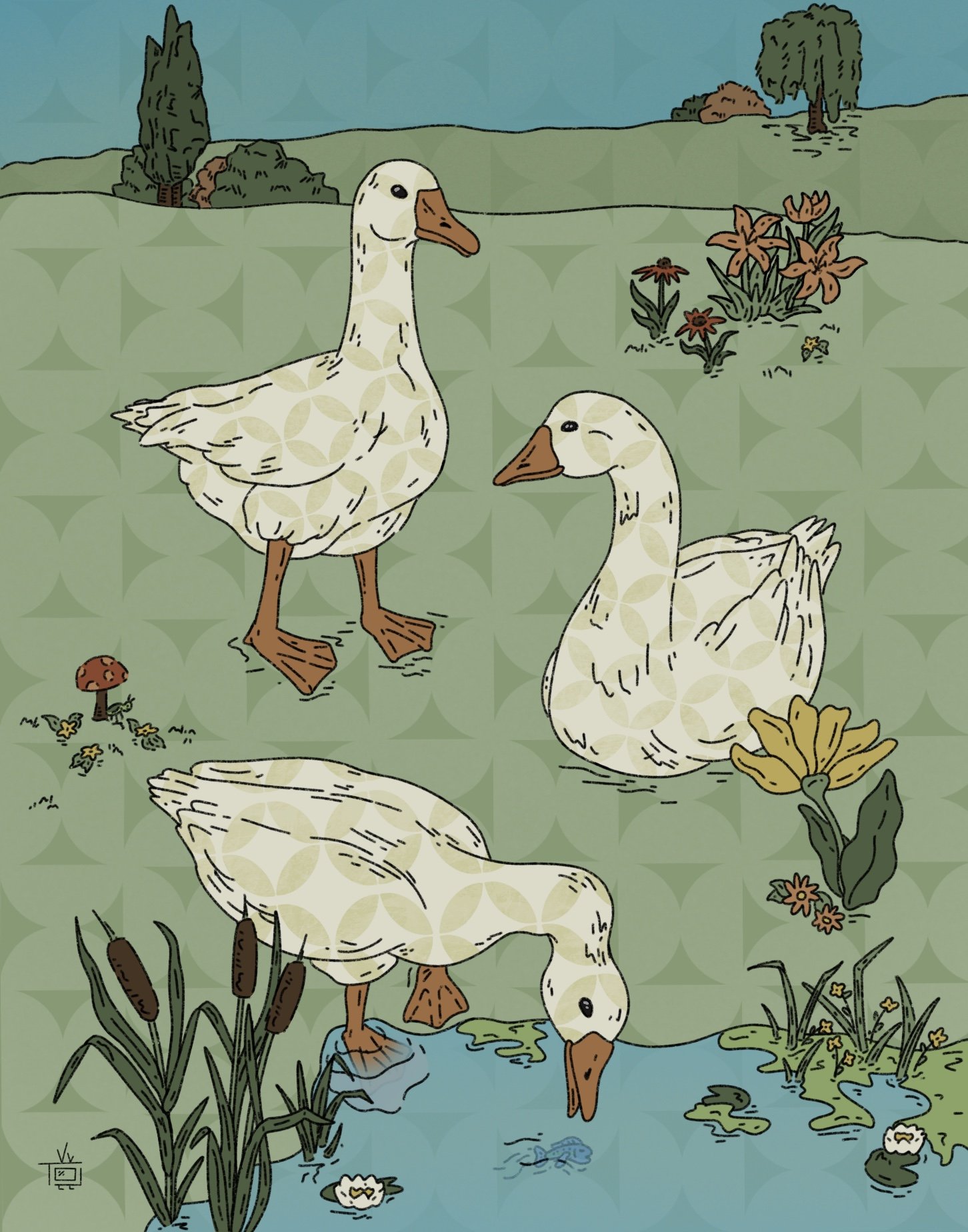 Goose Days for Spring