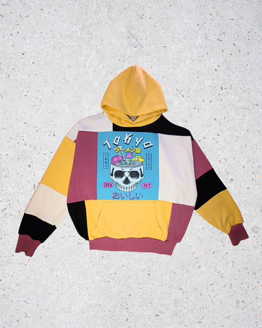 Tokyo Upcycled Hoodie | L