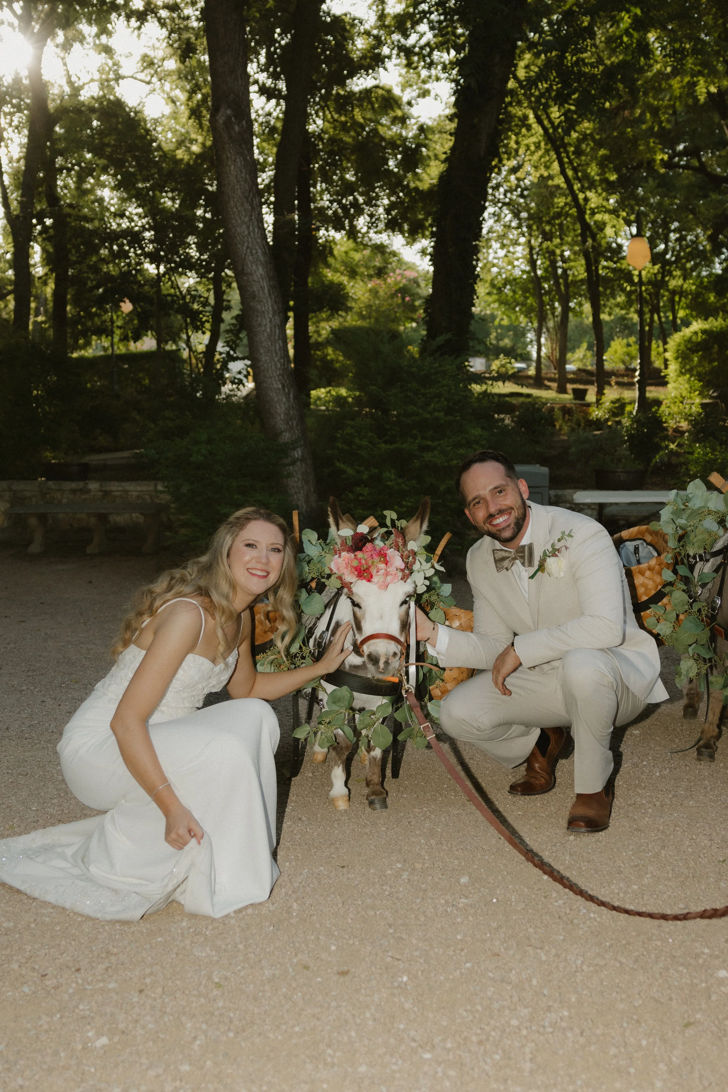 Penny Lane at the wedding