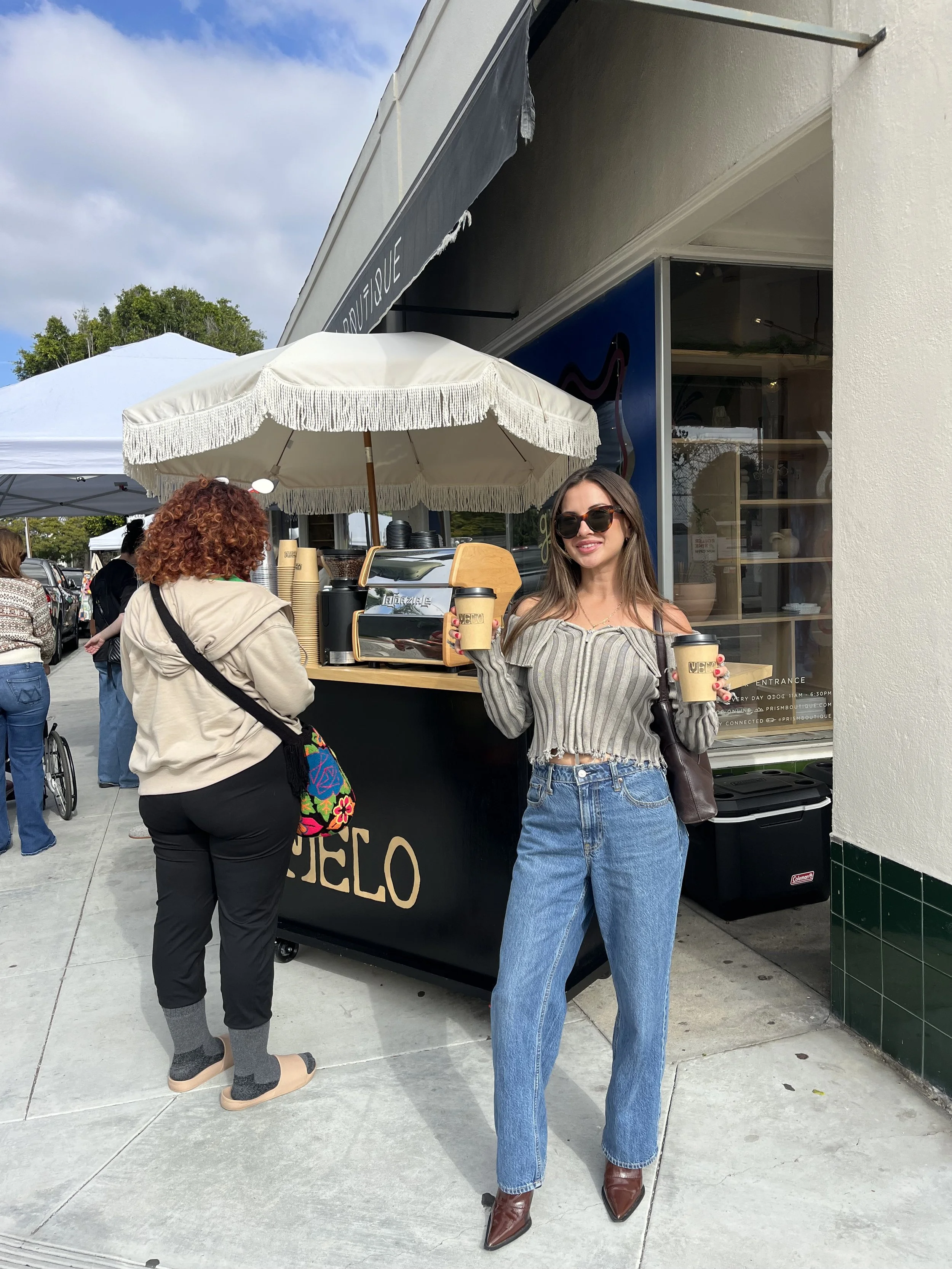 Melo coffee cart for events in Orange County