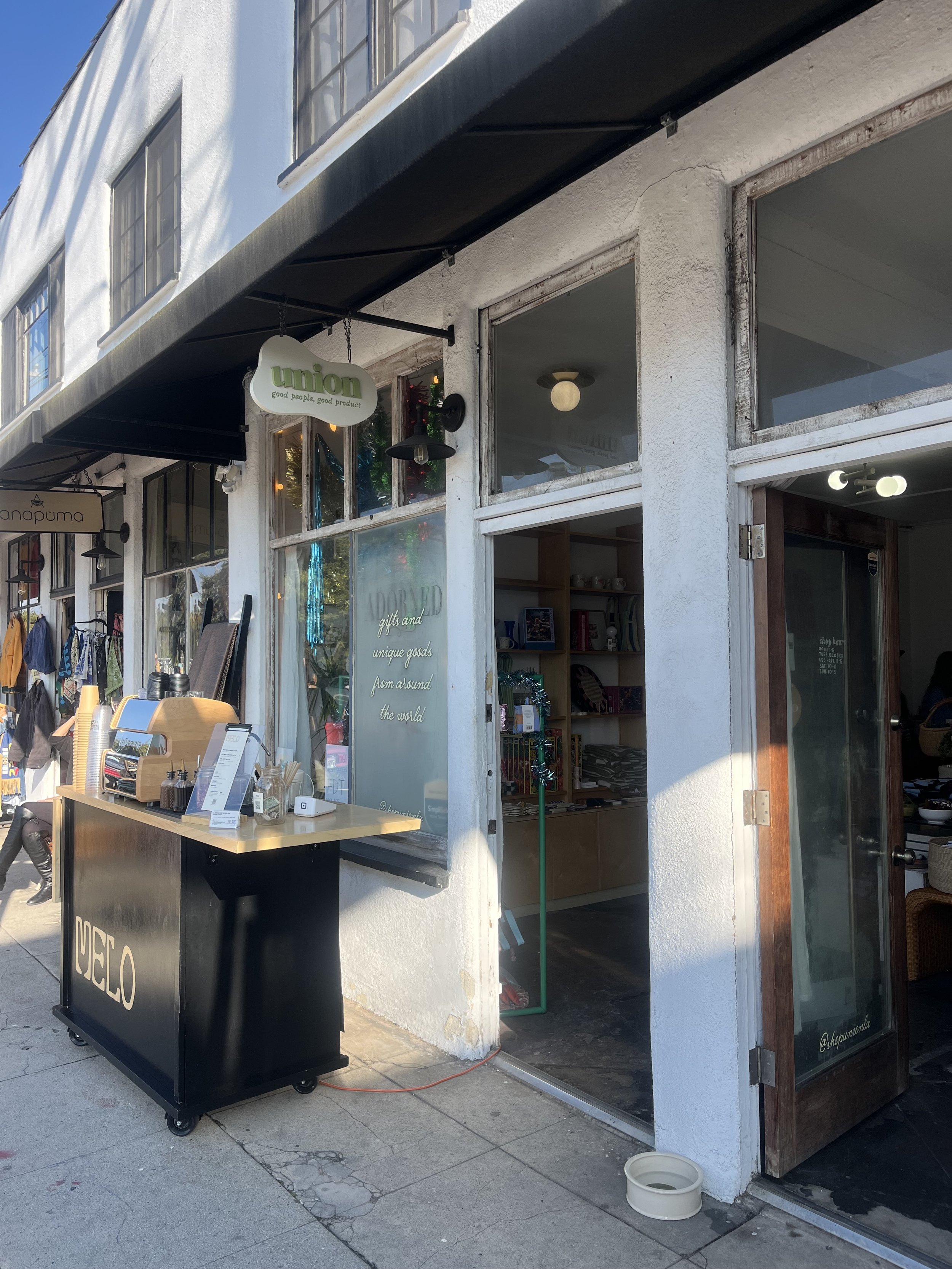 Melo coffee cart for events in Orange County