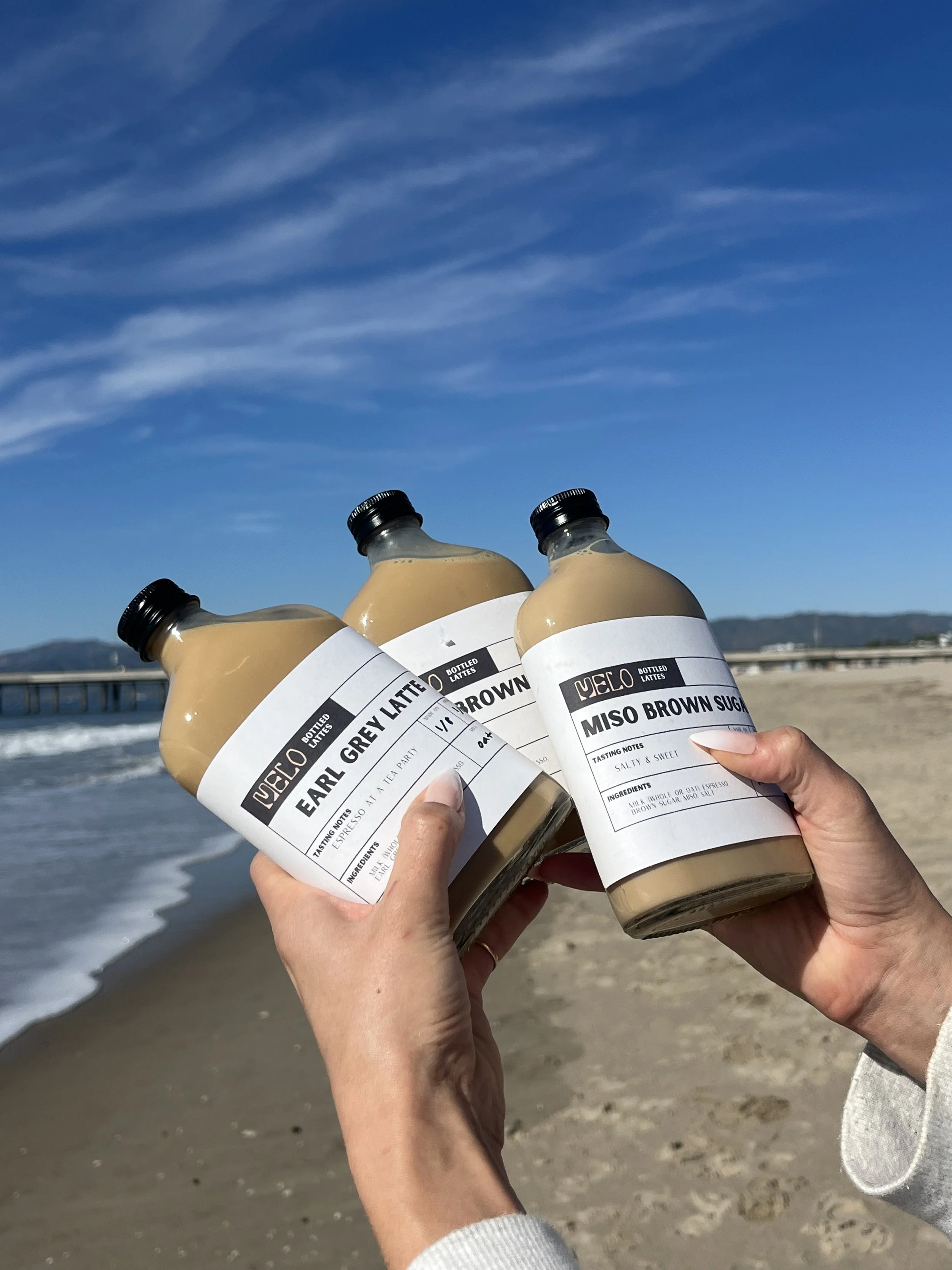 Melo bottled lattes, coffee cart, coffee cart Orange County