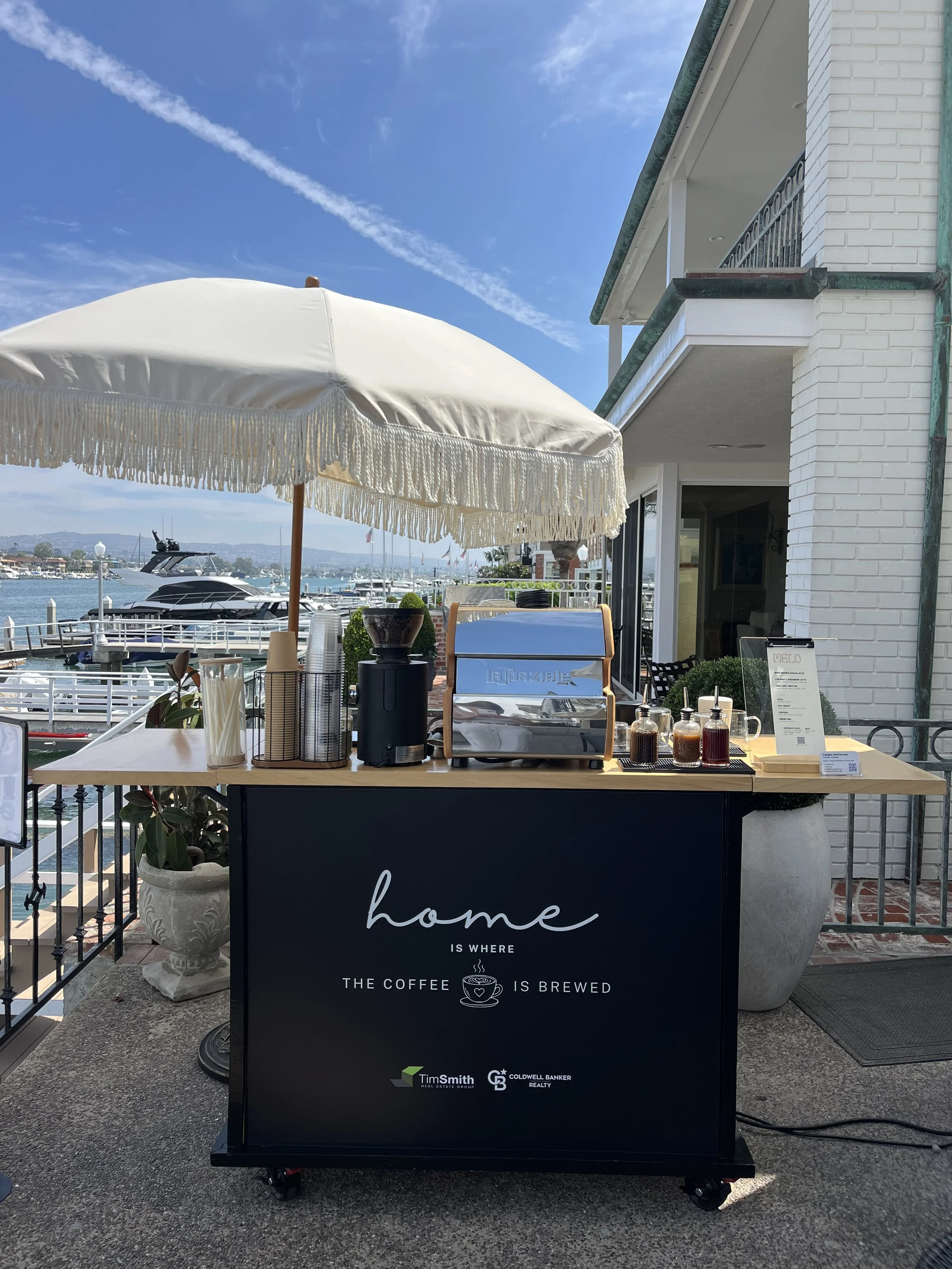 coffee cart for events Orange County