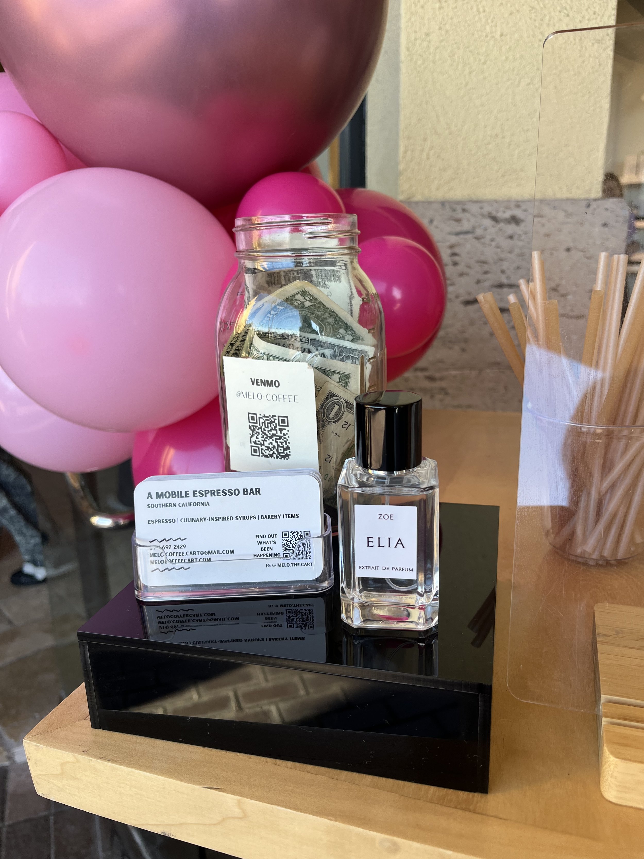 Melo coffee cart for events in Orange County