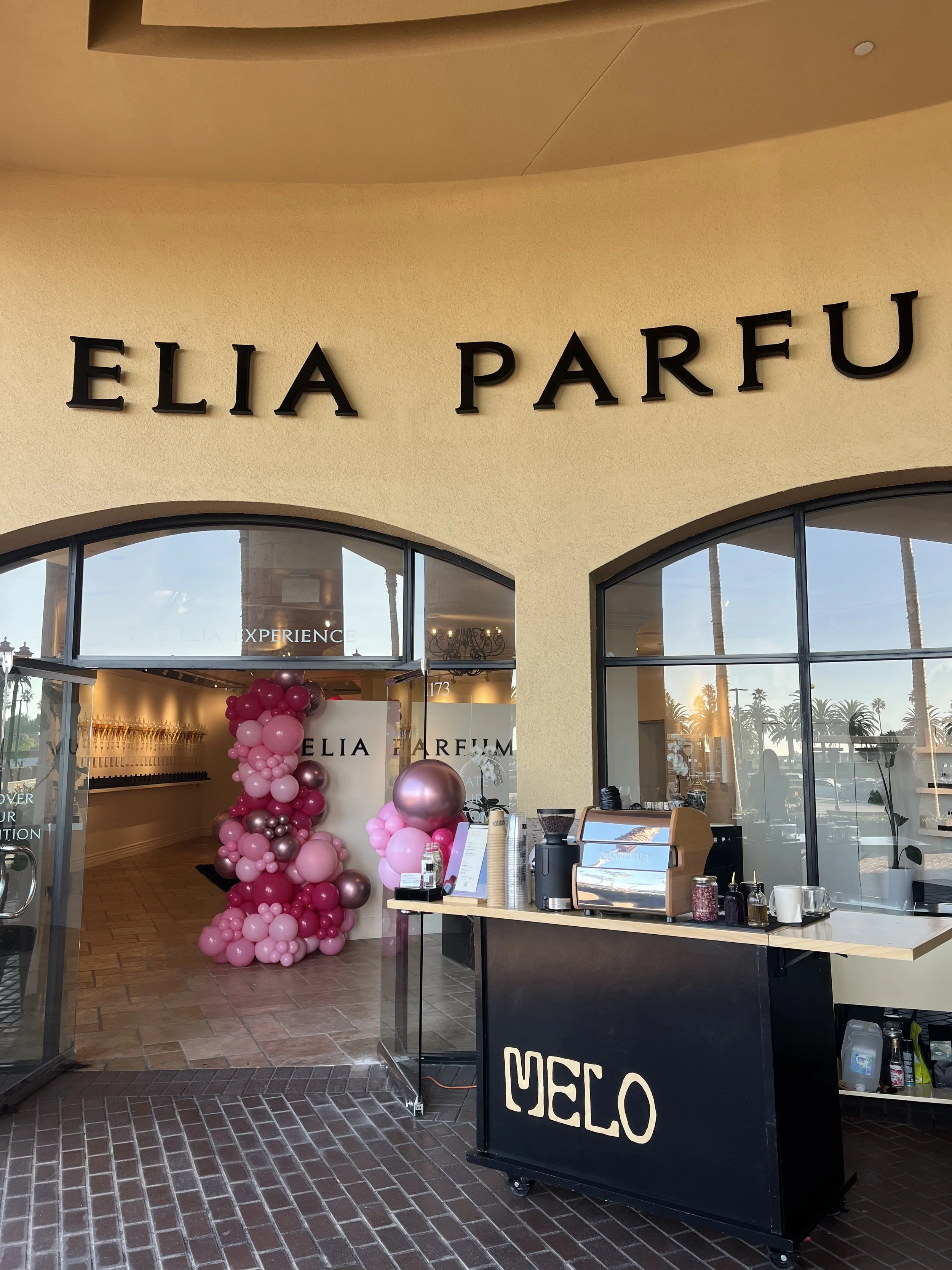 Melo coffee cart for events in Orange County