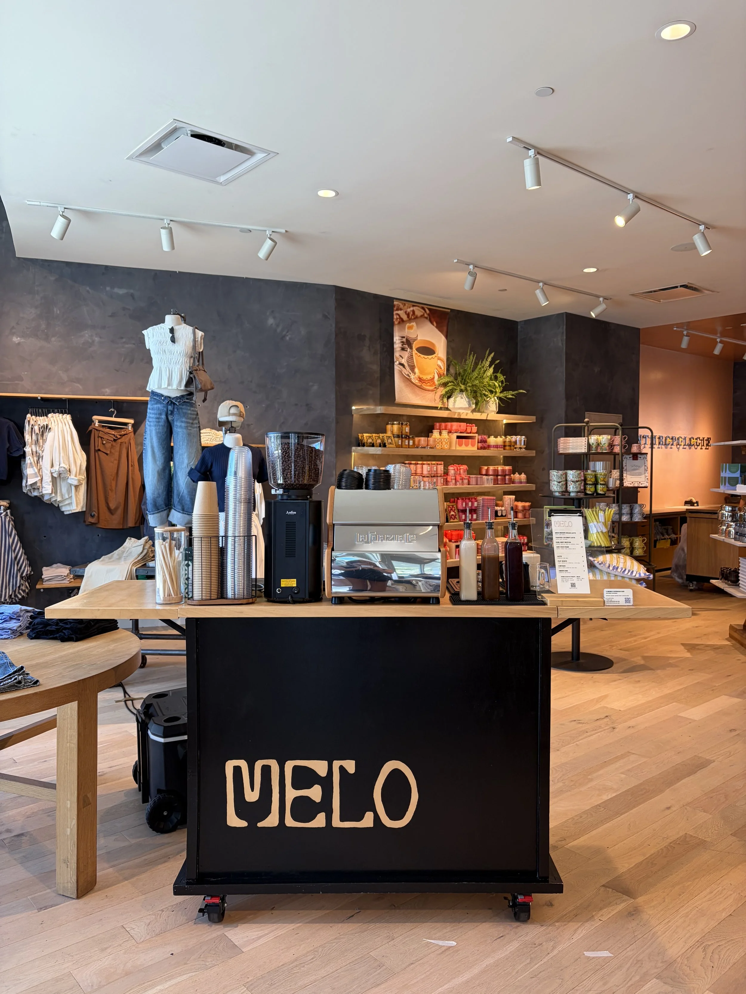 Melo coffee cart for events in Orange County