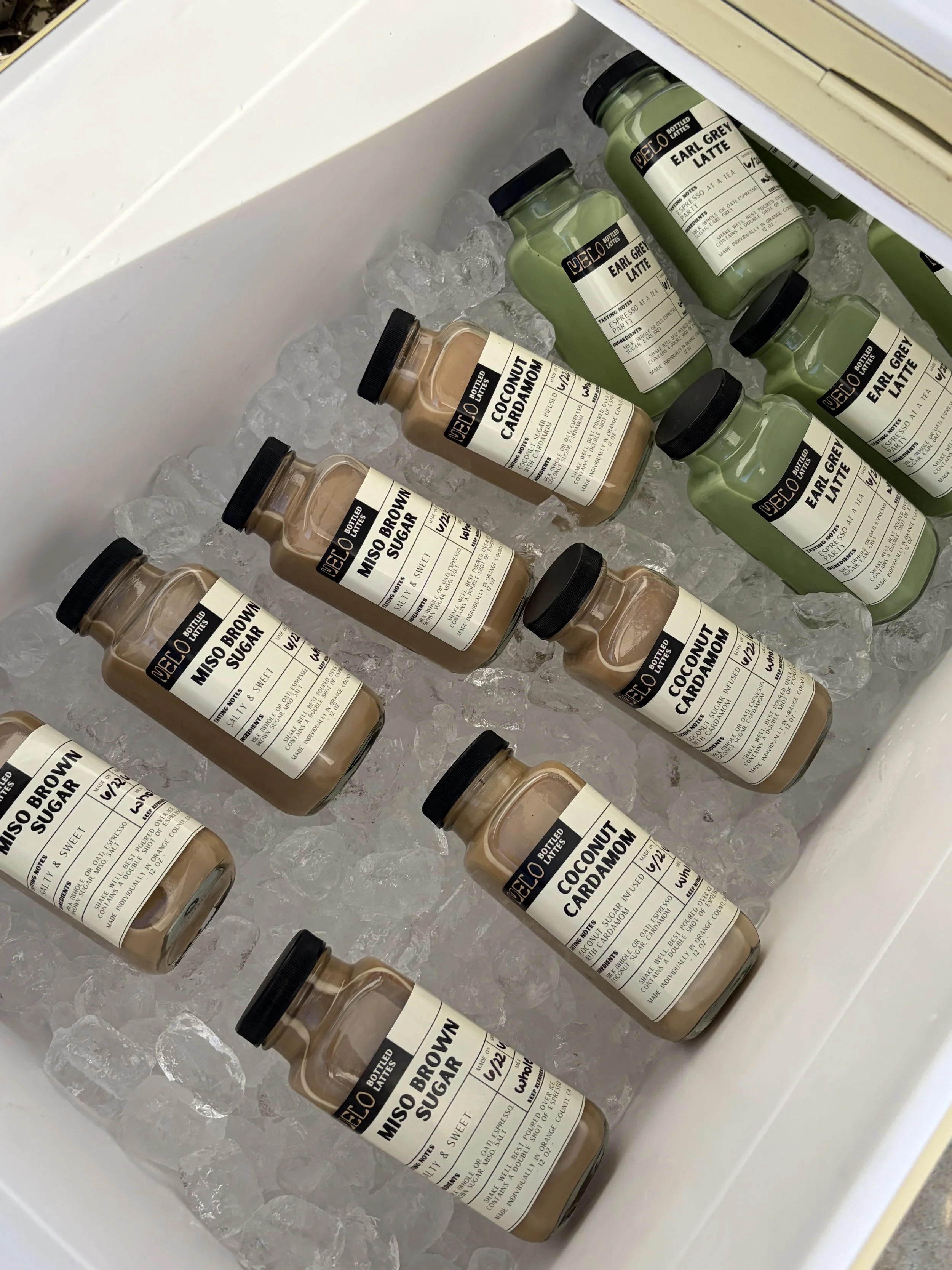 melo coffee cart bottled lattes orange county for events