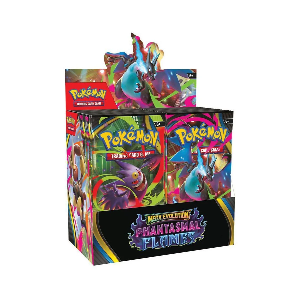 Pokémon TCG: Mega Evolution Phantasmal Flames Booster Display