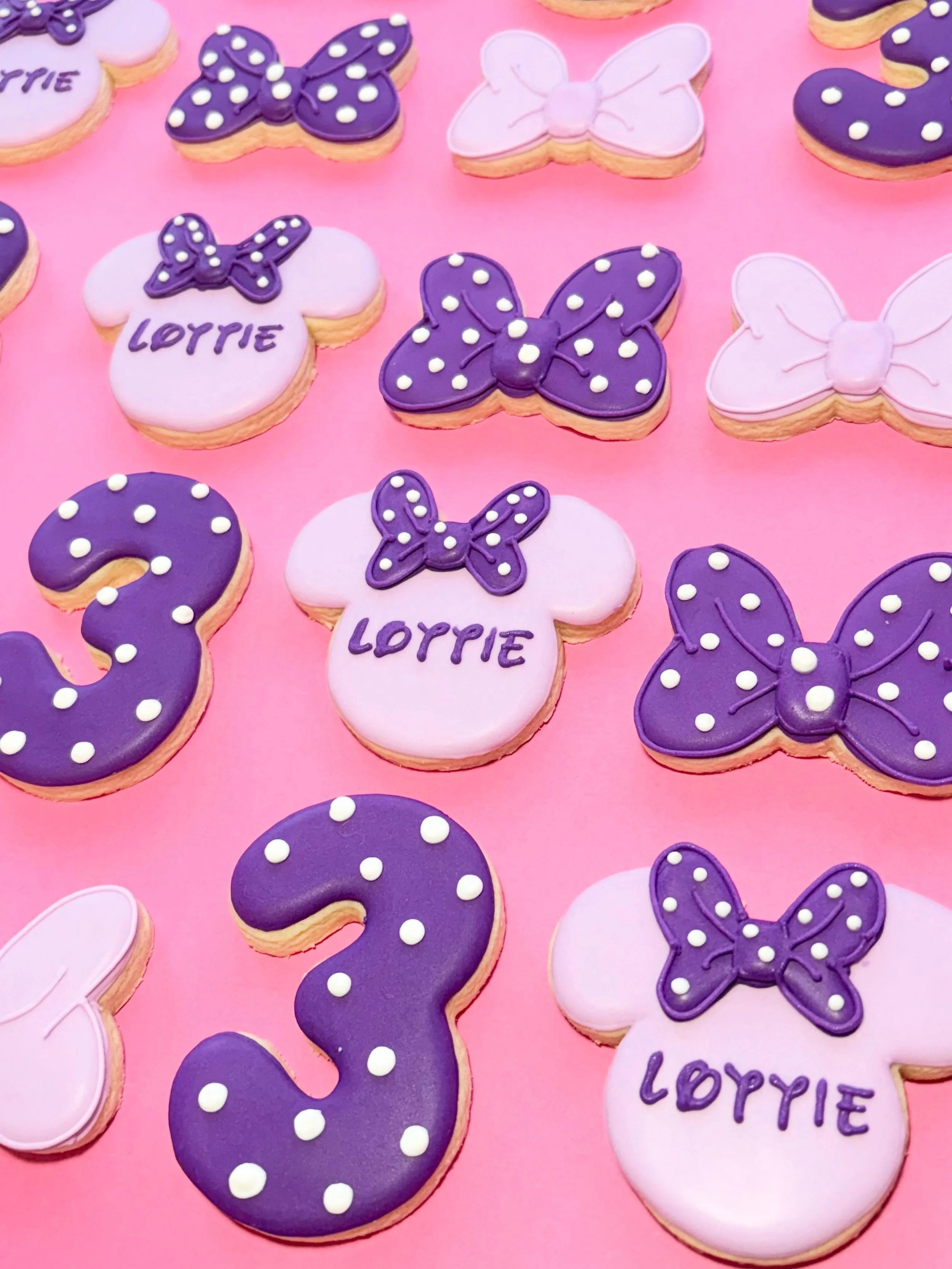 A Minnie Mouse birthday but make it EXTRA cute 💜🎀