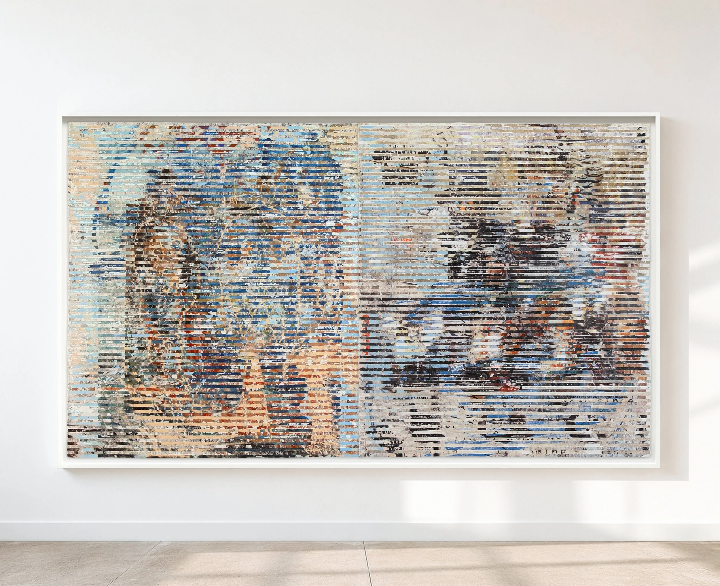 "Wallpaper" / 80" x 46"