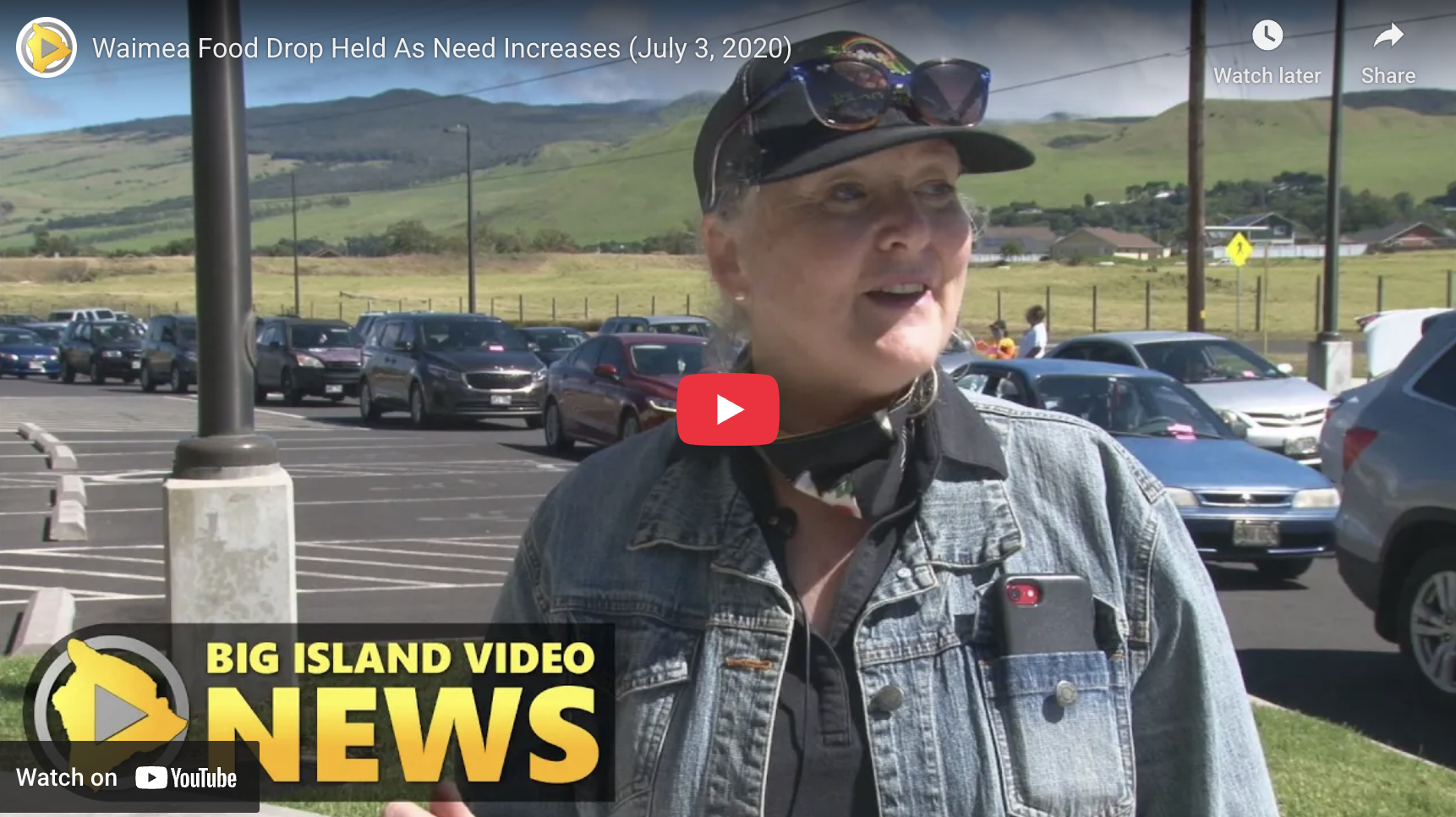 VIDEO: Waimea ʻOhana Drop Held As Food Need Increases