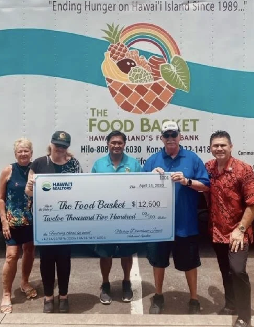 Realtors Donate To The Food Basket