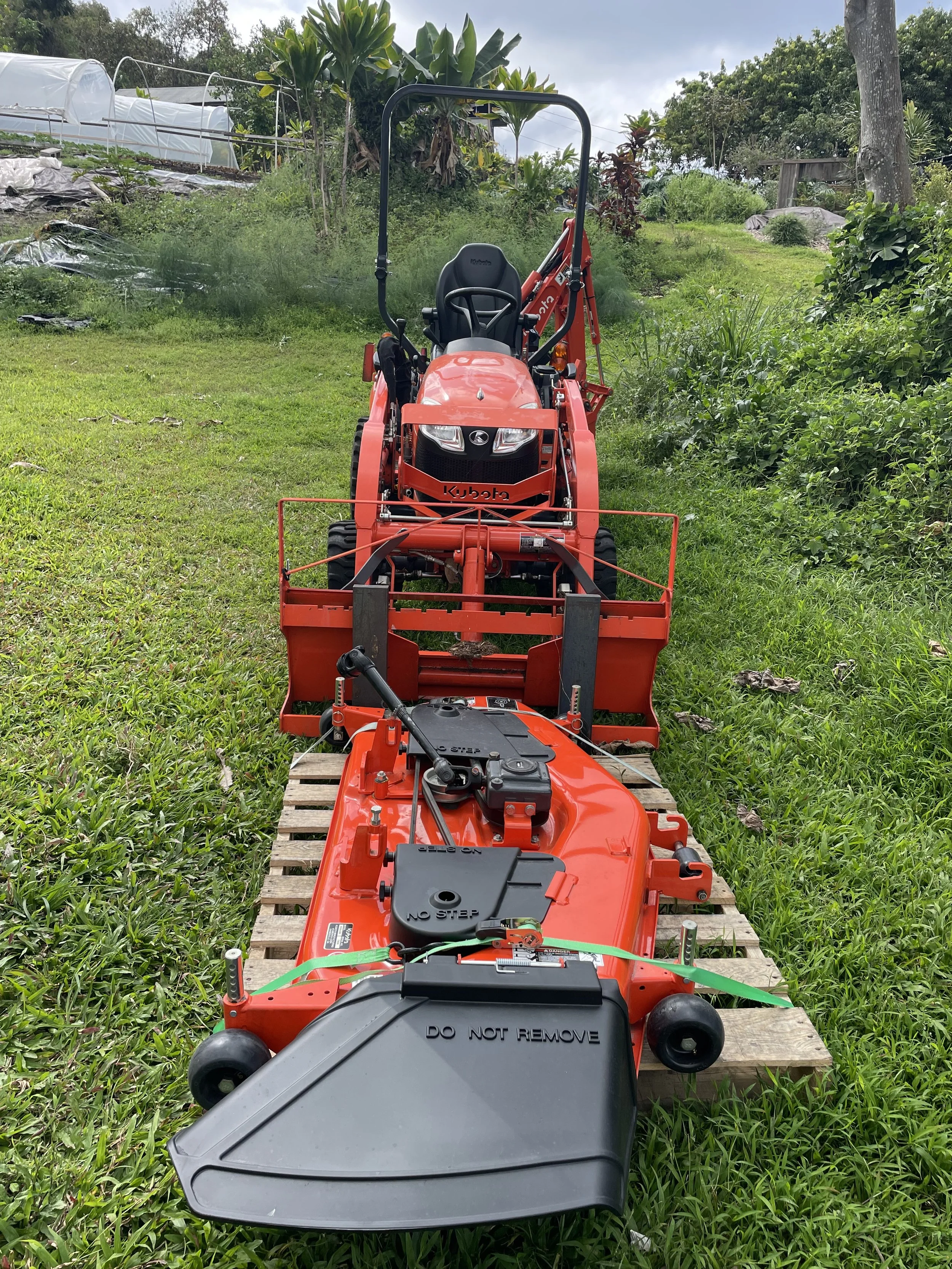 Tractor Mower Attachment