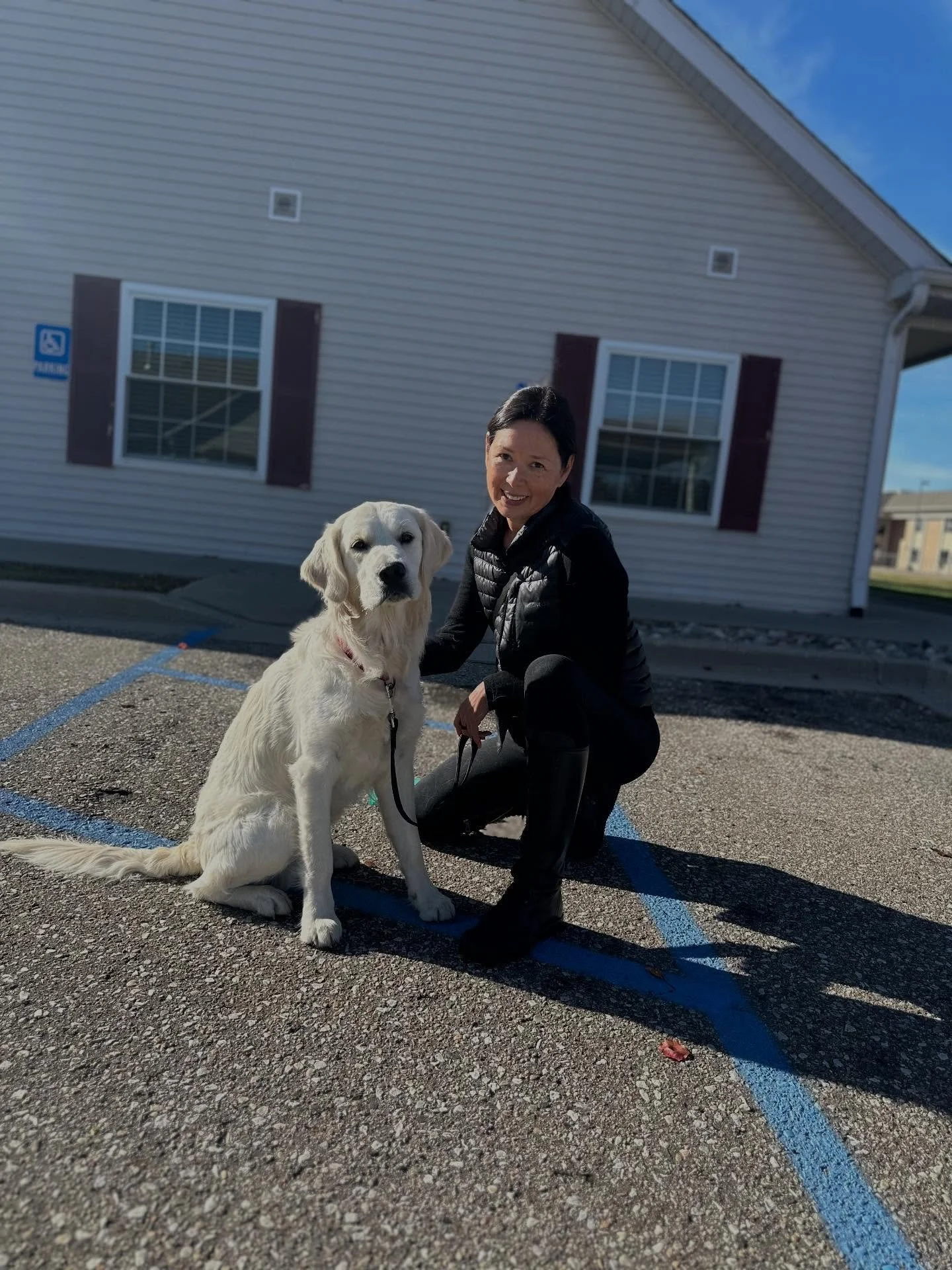 Guess who is now a Therapy Dog Team?! Remington &amp; Jen!!! Congratulations to you both!! You make a wonderful team!