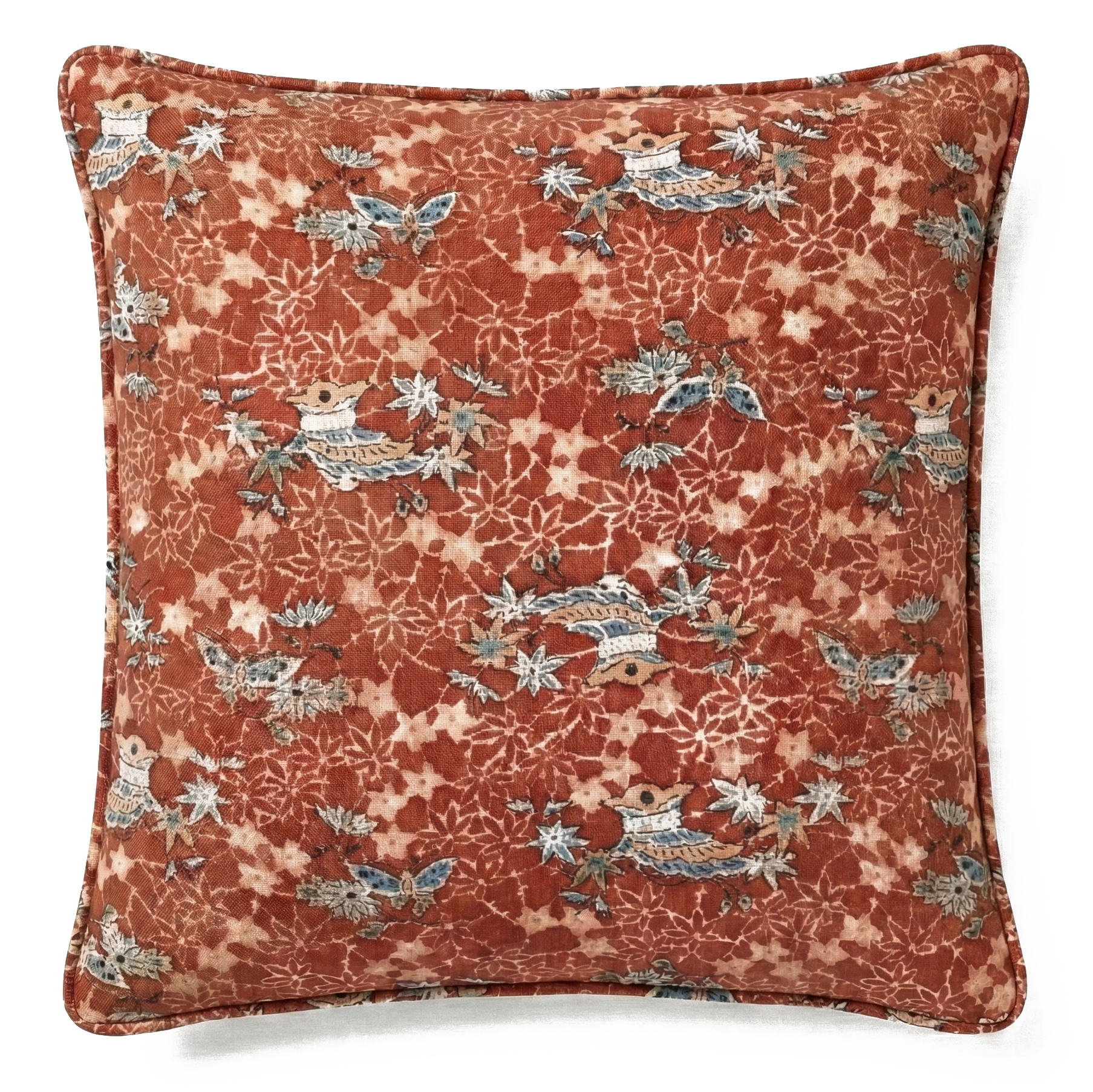 Akasarasa Rust Cushion