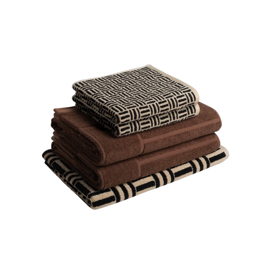 Multicolor Bathroom Towel Set