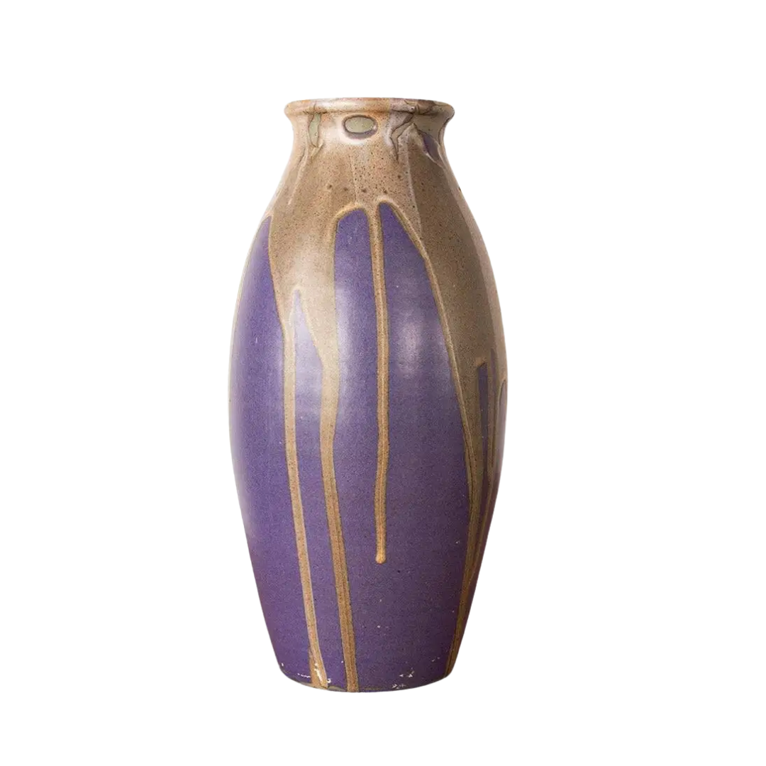 Purple Drip Vase