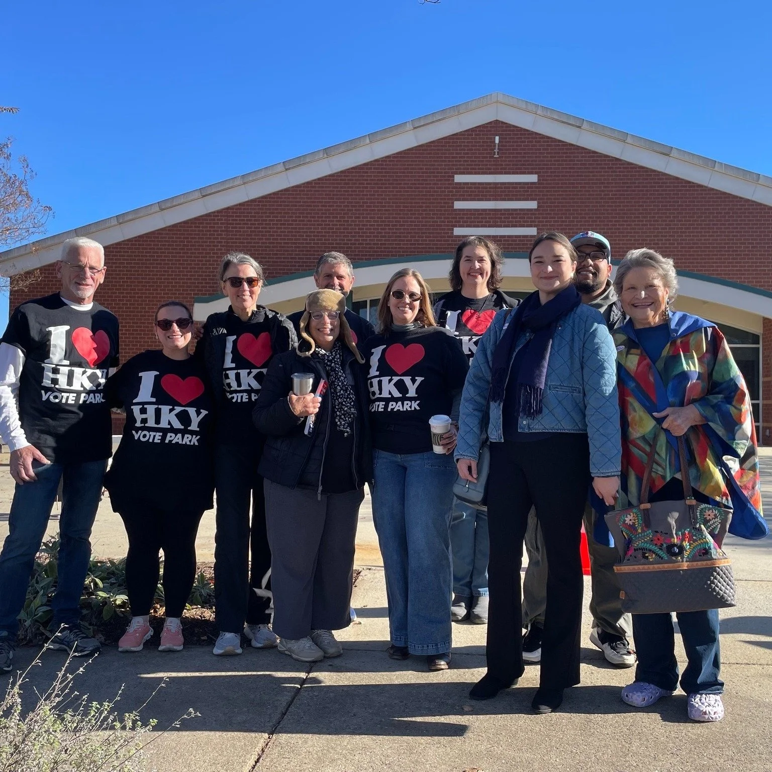 It&rsquo;s the final day of Early Voting! 💪 Our incredible volunteers are out showing their Park pride at Highland Rec and knocking on doors&mdash; now it&rsquo;s your turn! Make your plan and VOTE today for Park for Mayor and Arnita Dula for Hickor