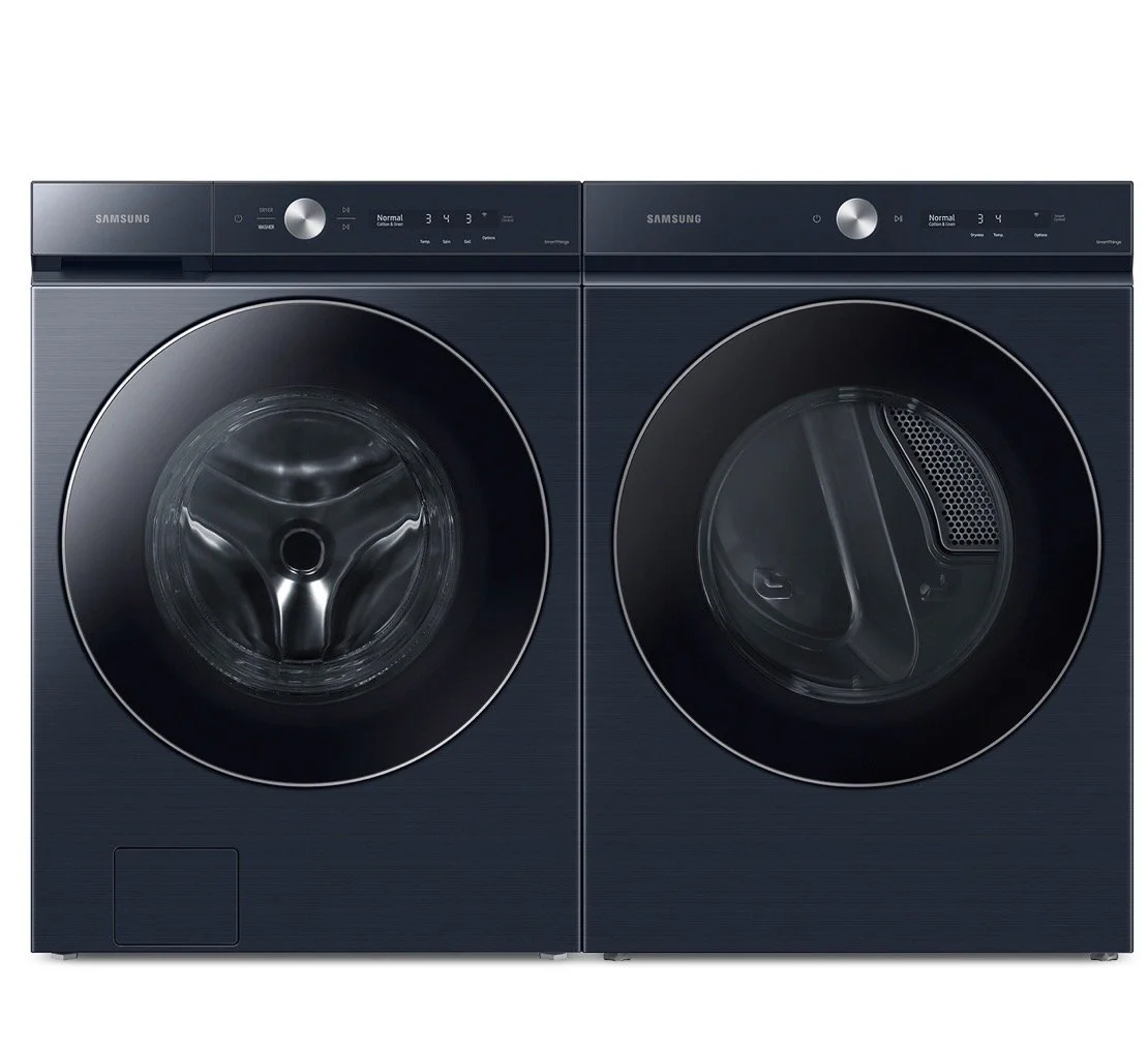 Samsung bespoke Brushed navy  washer and dryer