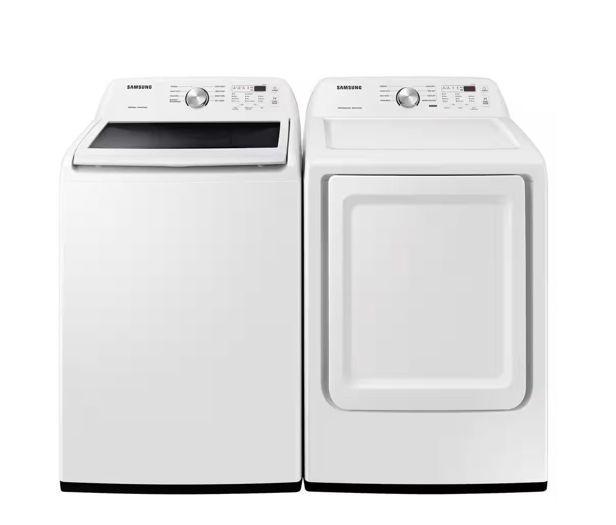 Samsung washer and gas dryer