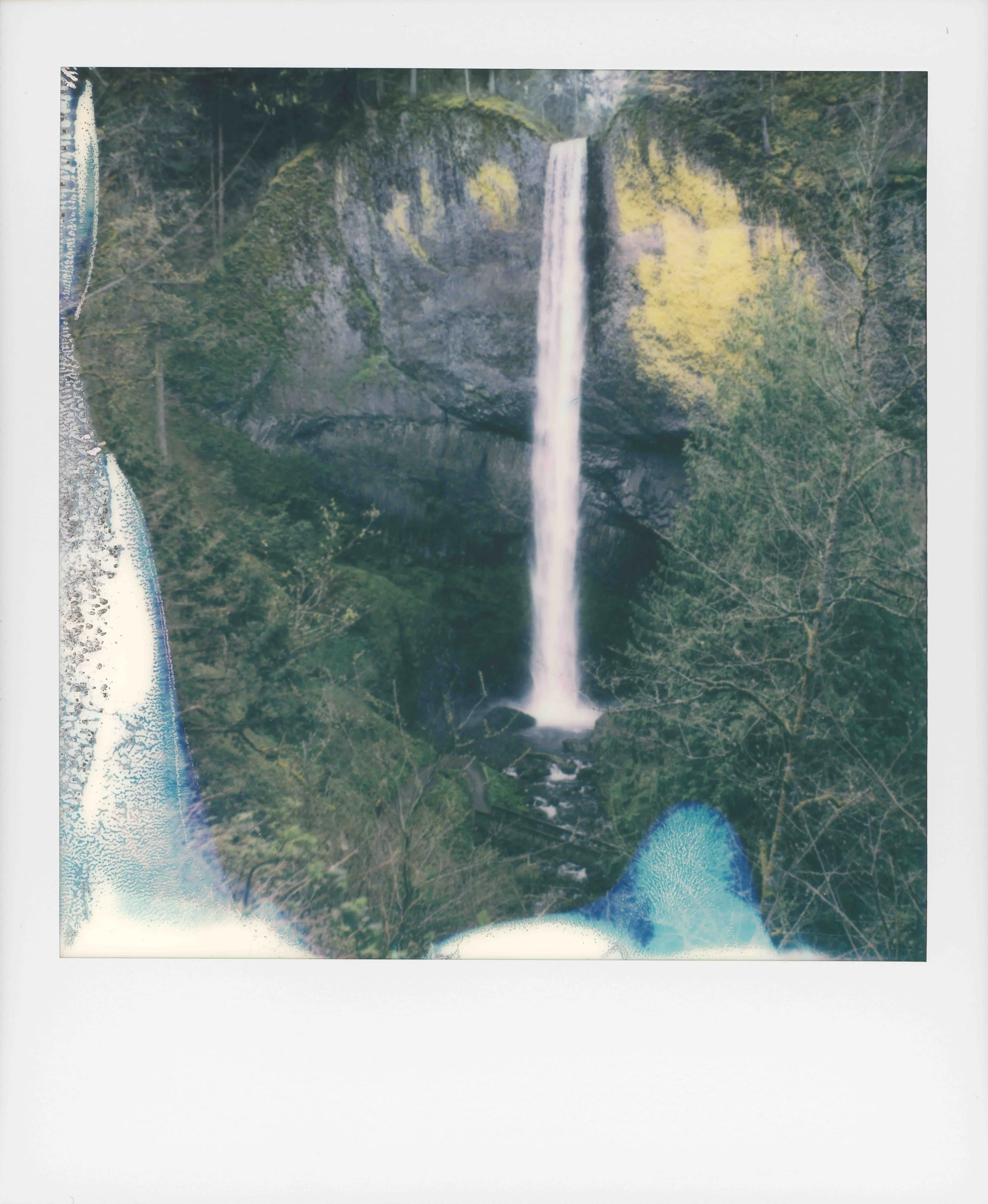 "Latourell Falls, 2025" - Original Polaroid (Copy)