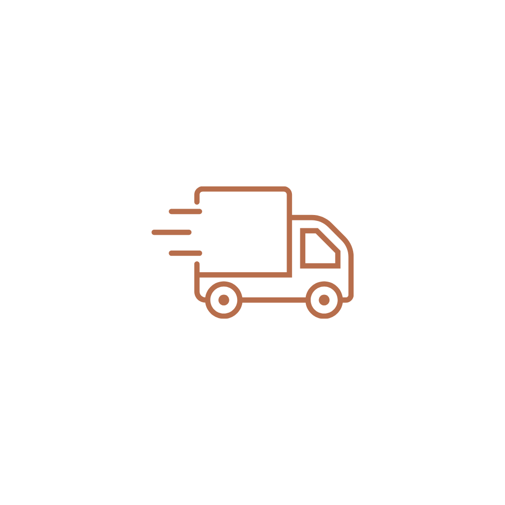 Icon of a moving truck, representing trucking compliance and transportation industry services.