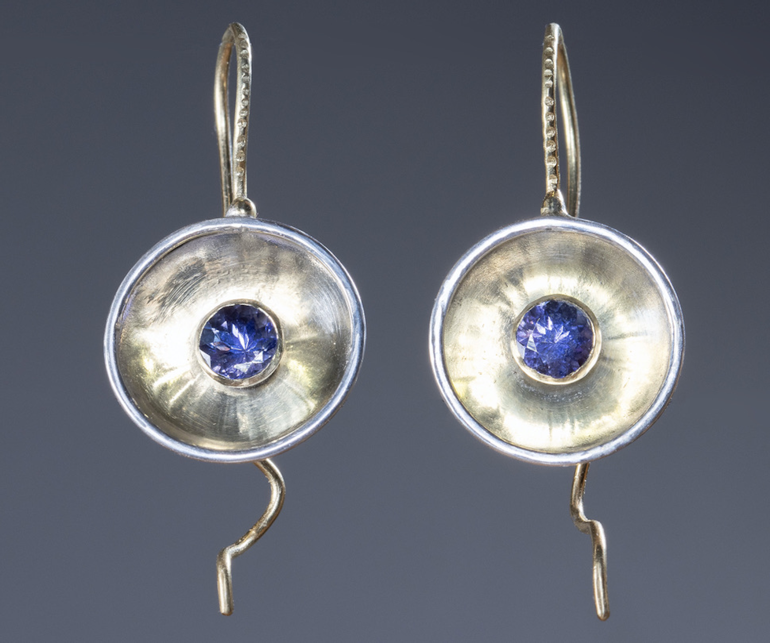Gold Field with Tanzanite