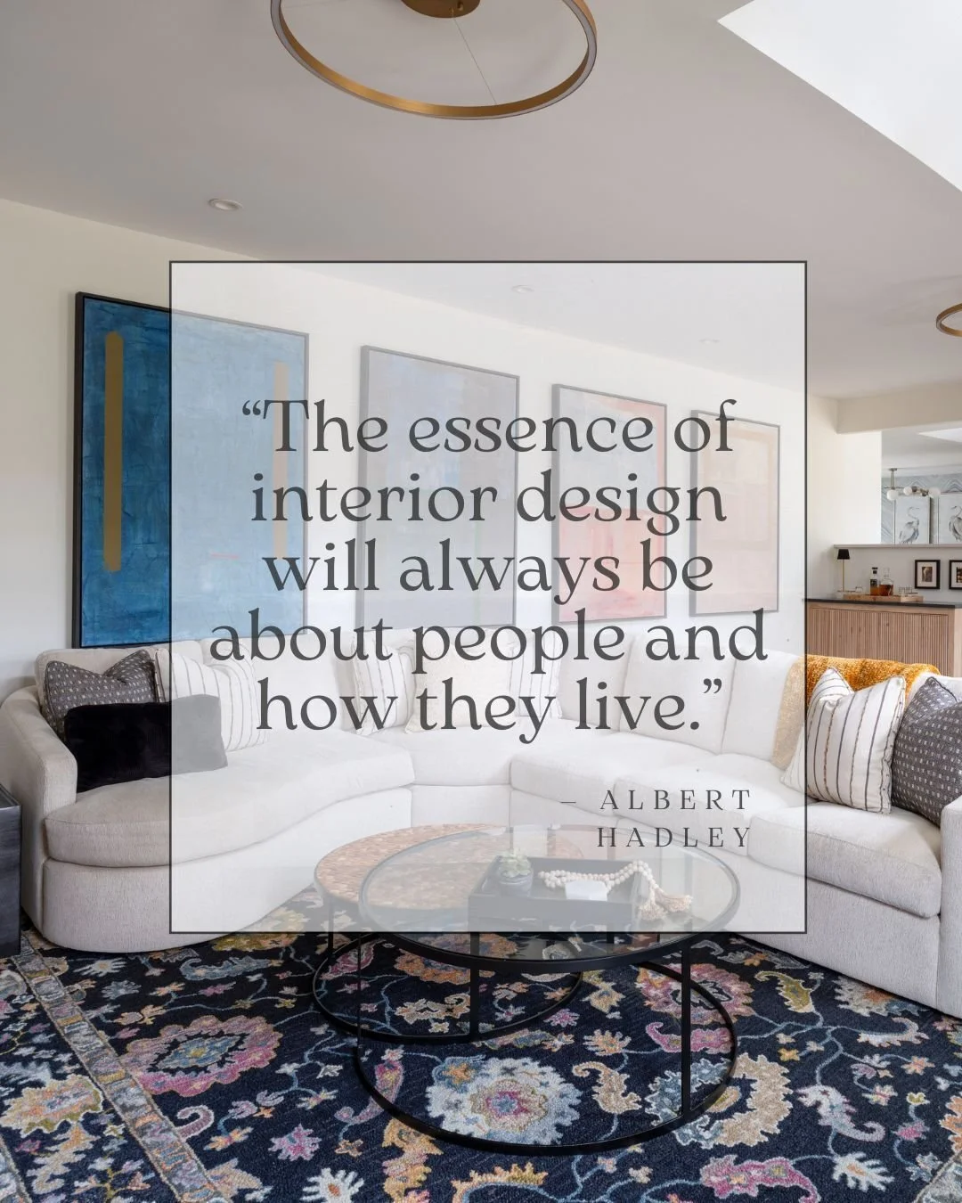 Beautiful spaces start with understanding how our clients live, move, and connect. #KDDesigns #CustomInteriors #InteriorDesign #InteriorDesigner #AlbertHadley #CustomDesigns #PersonalizedDesign