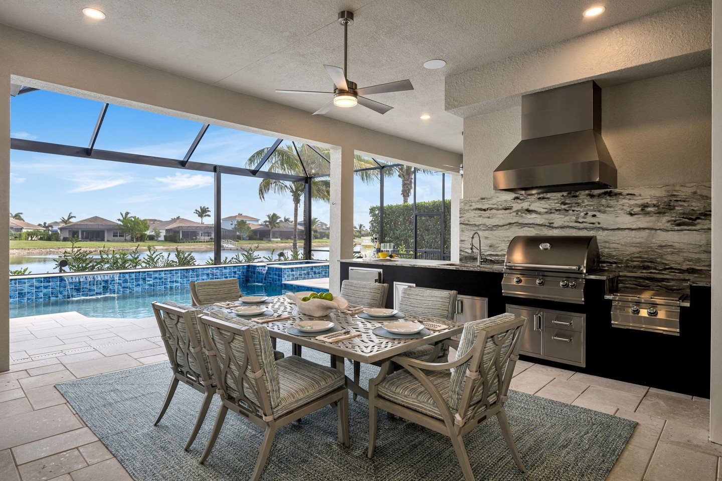 Are you firing up the grill this Memorial Day weekend? Make some time to enjoy good food, great company, and the start of summer memories! #KDDesigns #InteriorDesigner #MemorialDayWeekend #ChillingAndGrilling #OutdoorKitchen