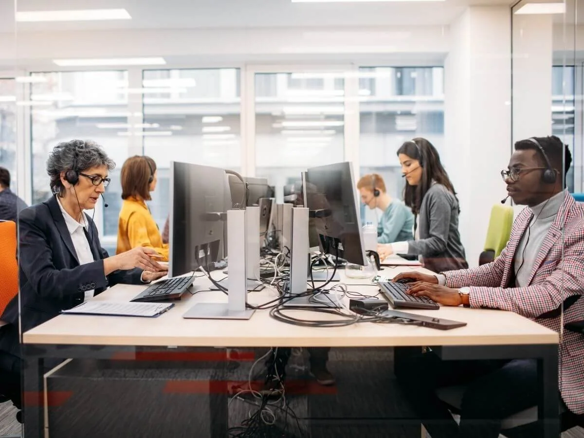 Enrollment Representatives Taking Calls