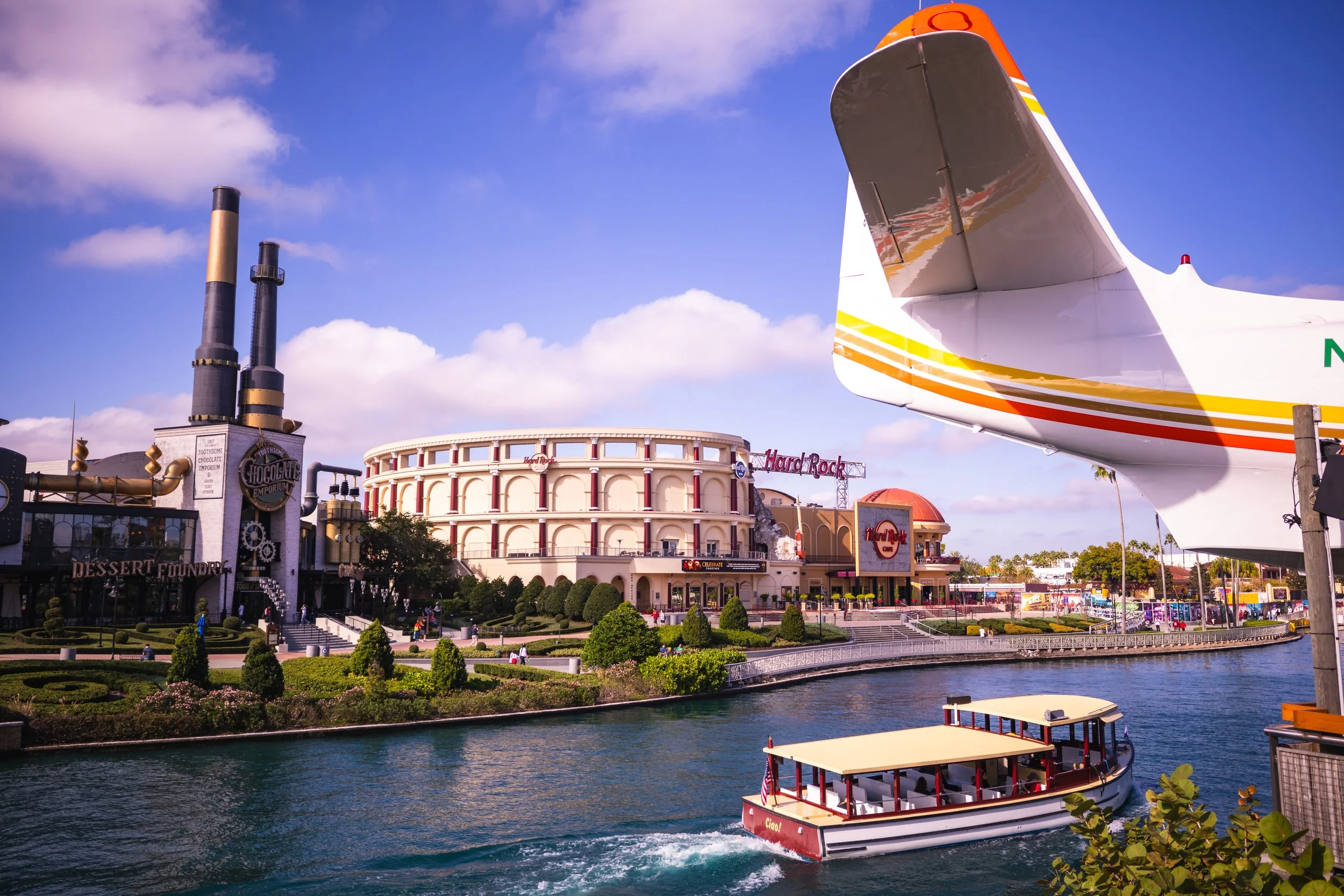 View in Universal Citywalk