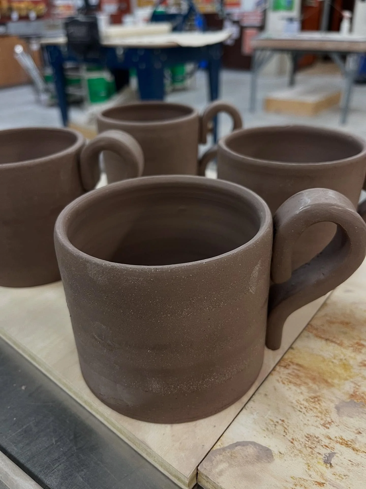 Maker Monday ✨ Fresh from the wheel&mdash;bowls, cups, and mugs waiting for their glaze. They&rsquo;ll be added to the website soon, but newsletter subscribers get the first look. 👀

Sign up at campnorthandco.com to stay updated on new pottery drops