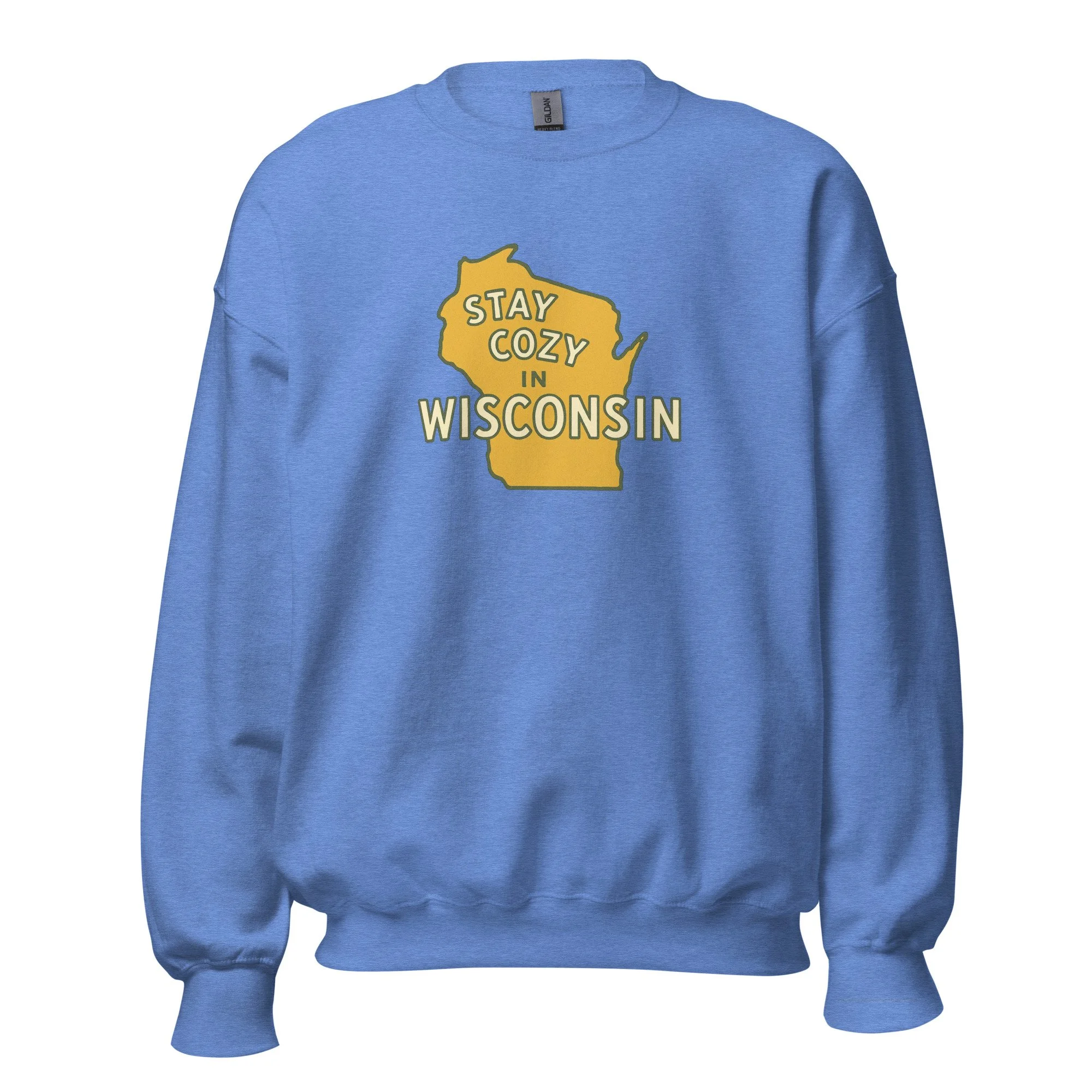 Stay Cozy in Wisconsin Crewneck