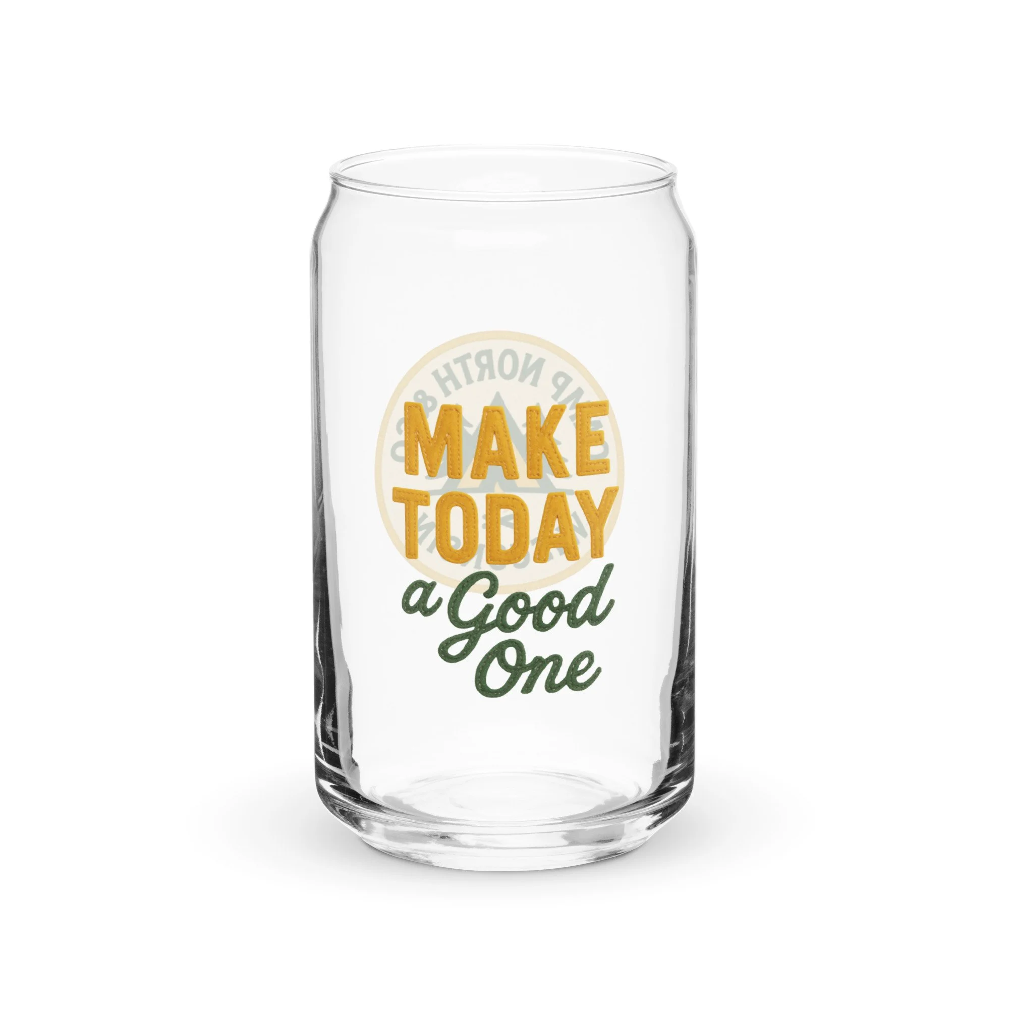 Camp North & Co. Can Glass
