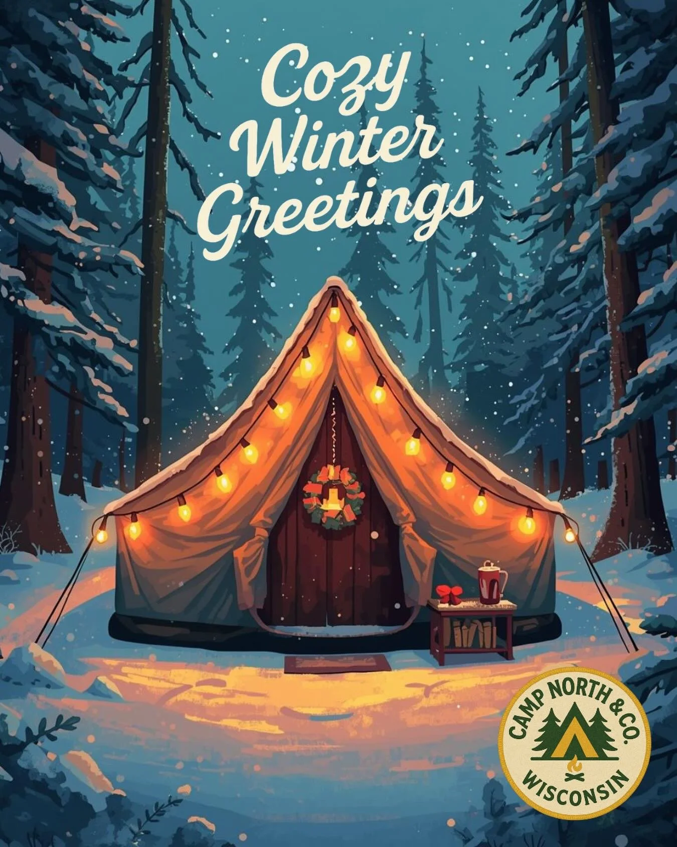 May your day be slow and cozy. 🏕️