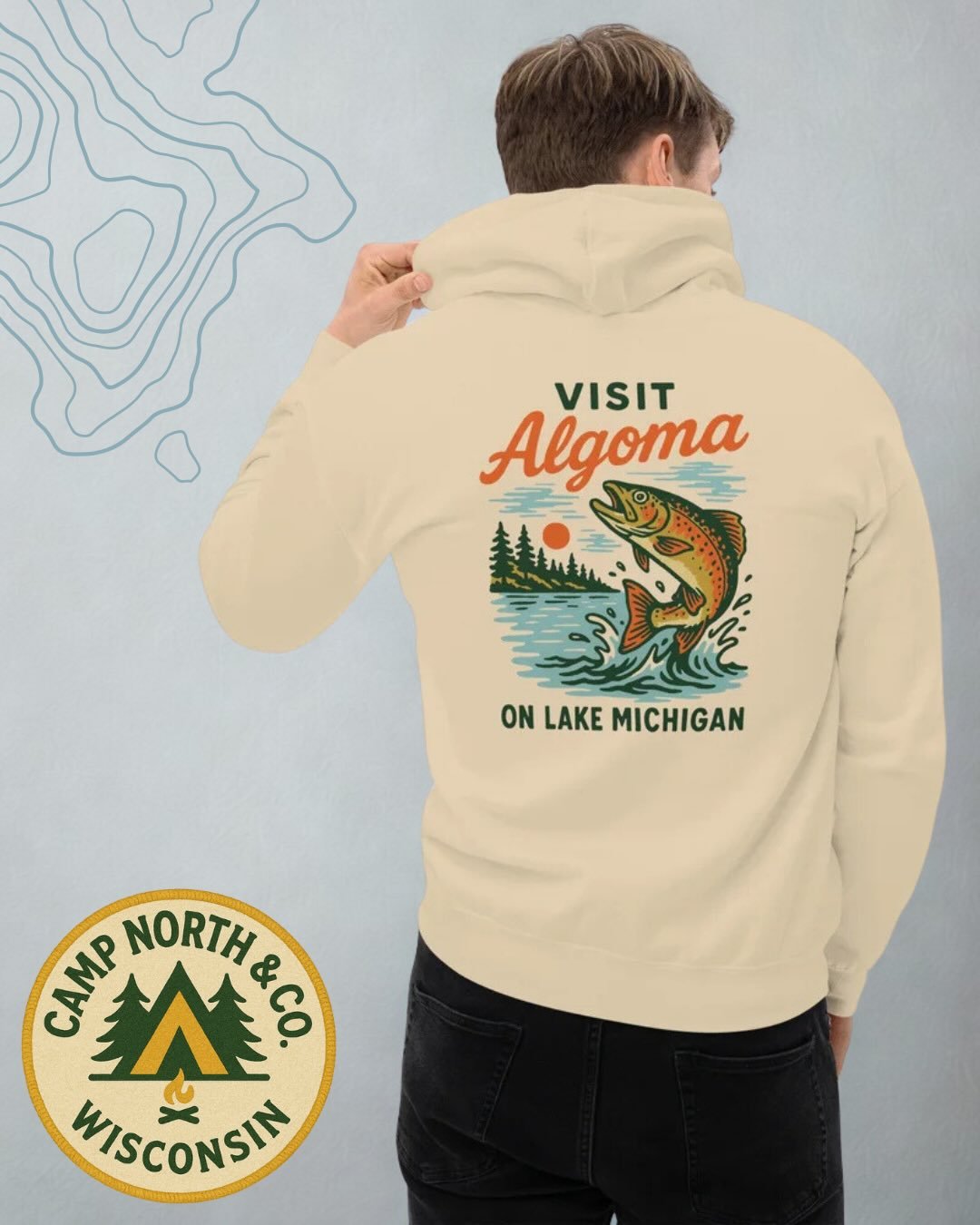 Introducing the newest stop on our Camp North &amp; Co map: Algoma, Wisconsin! 🎣

A small-town lakeshore community known for its fishing culture, the Ahnapee State Trail, and those quiet coastal moments that make Wisconsin wander-worthy. Explore the