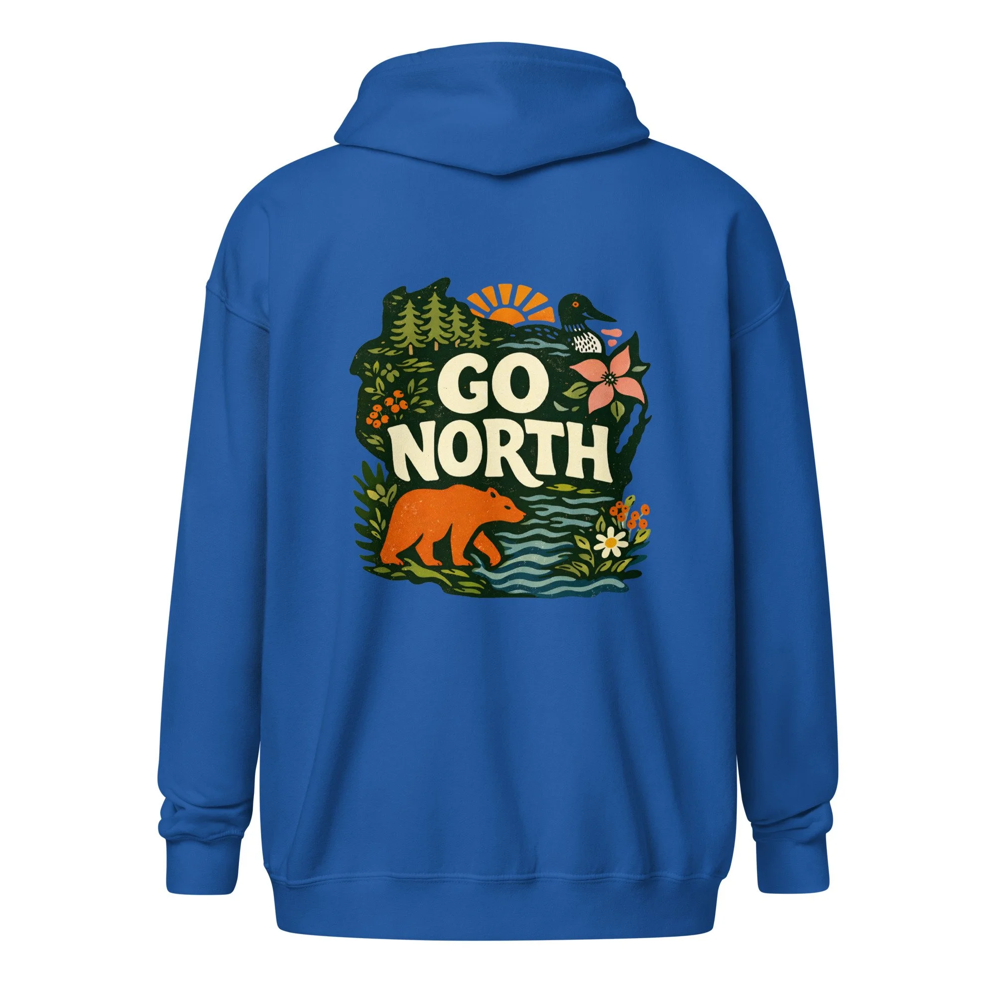 Go North Zip Hoodie