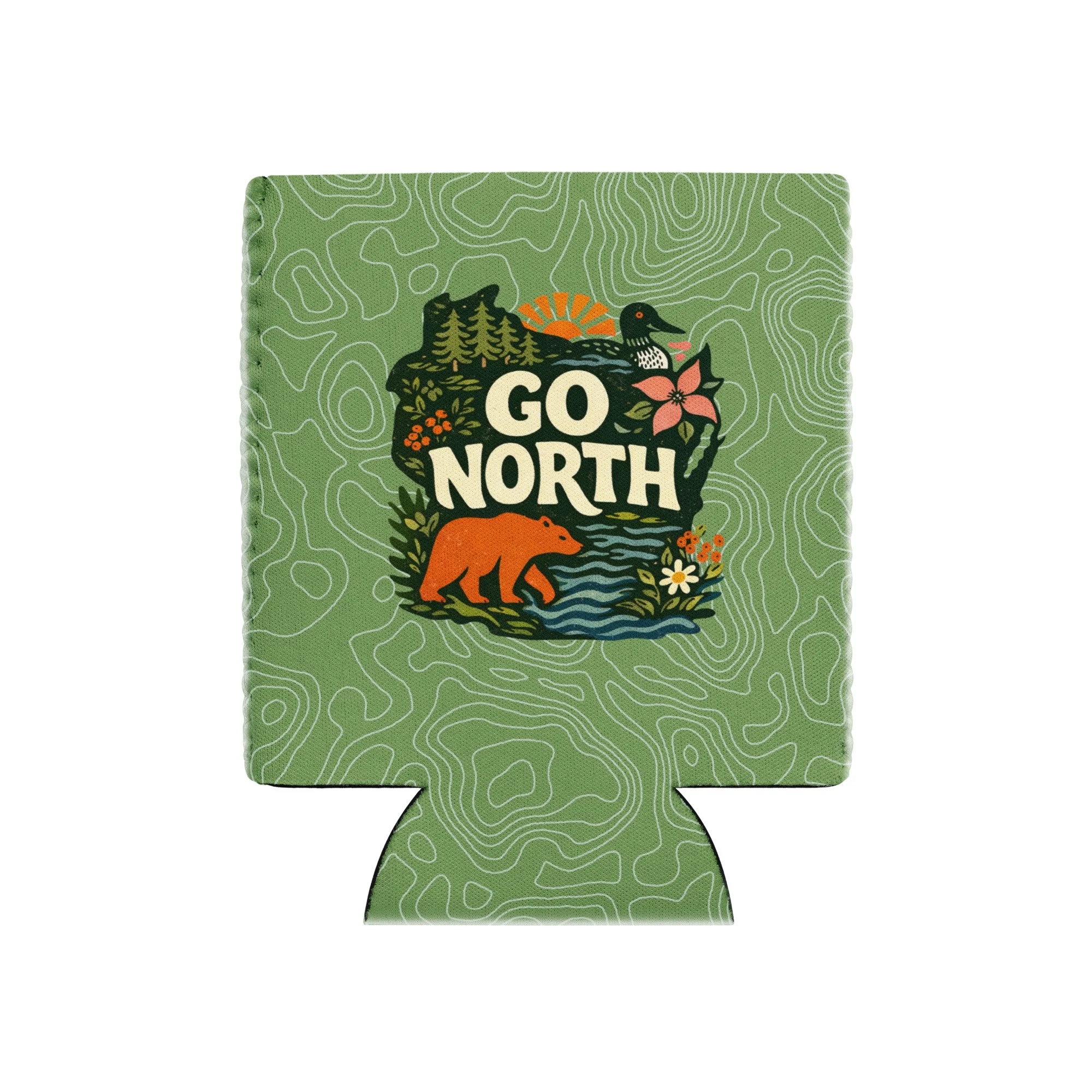 Go North x Camp Cast Coozie