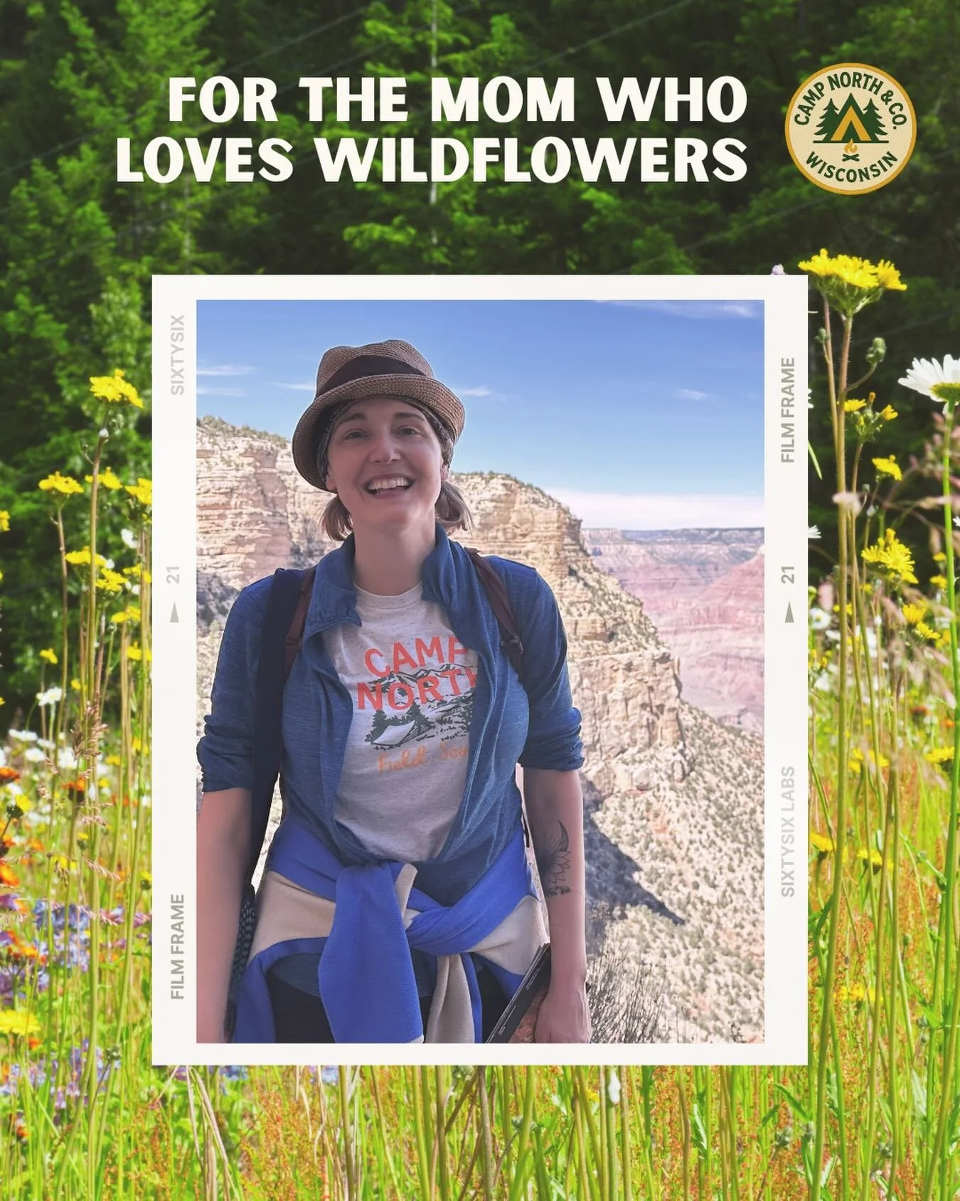 For the mom who loves wildflowers. 
Mother&rsquo;s Day is just about a month away (May 10). This year, skip the expected and find something she&rsquo;ll actually love.

Cozy > Clich&eacute; 🏕️

#campnorthandco #shoplocal #midwestmaker #mothersday