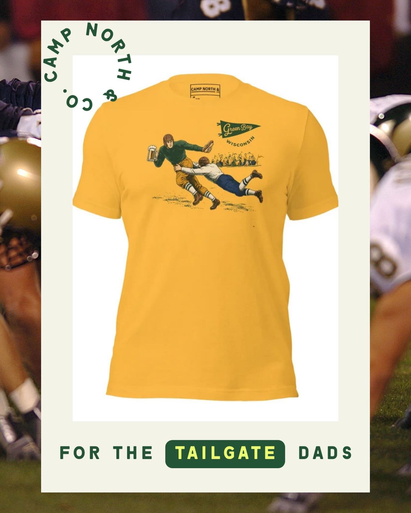 For the tailgate dads.
 The ones who believe a brat and a cold drink are part of a balanced game-day diet.

Father&rsquo;s Day is June 21. Skip the tie and give dad something he&rsquo;ll actually wear on Sunday.

Stay Cozy 🏕️

#campnorthandco #stayc