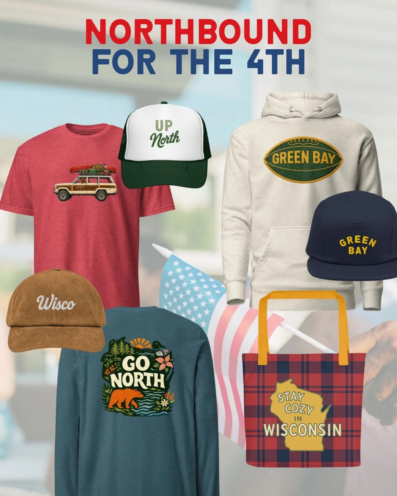 Northbound for the 4th. 🇺🇸

A few camp-inspired favorites for the holiday weekend. Whether you&rsquo;re heading to the cabin, the campsite, or the backyard barbecue, I hope you have a great Fourth.

Stay Cozy 🏕️

#campnorthandco #fourthofjuly #wis