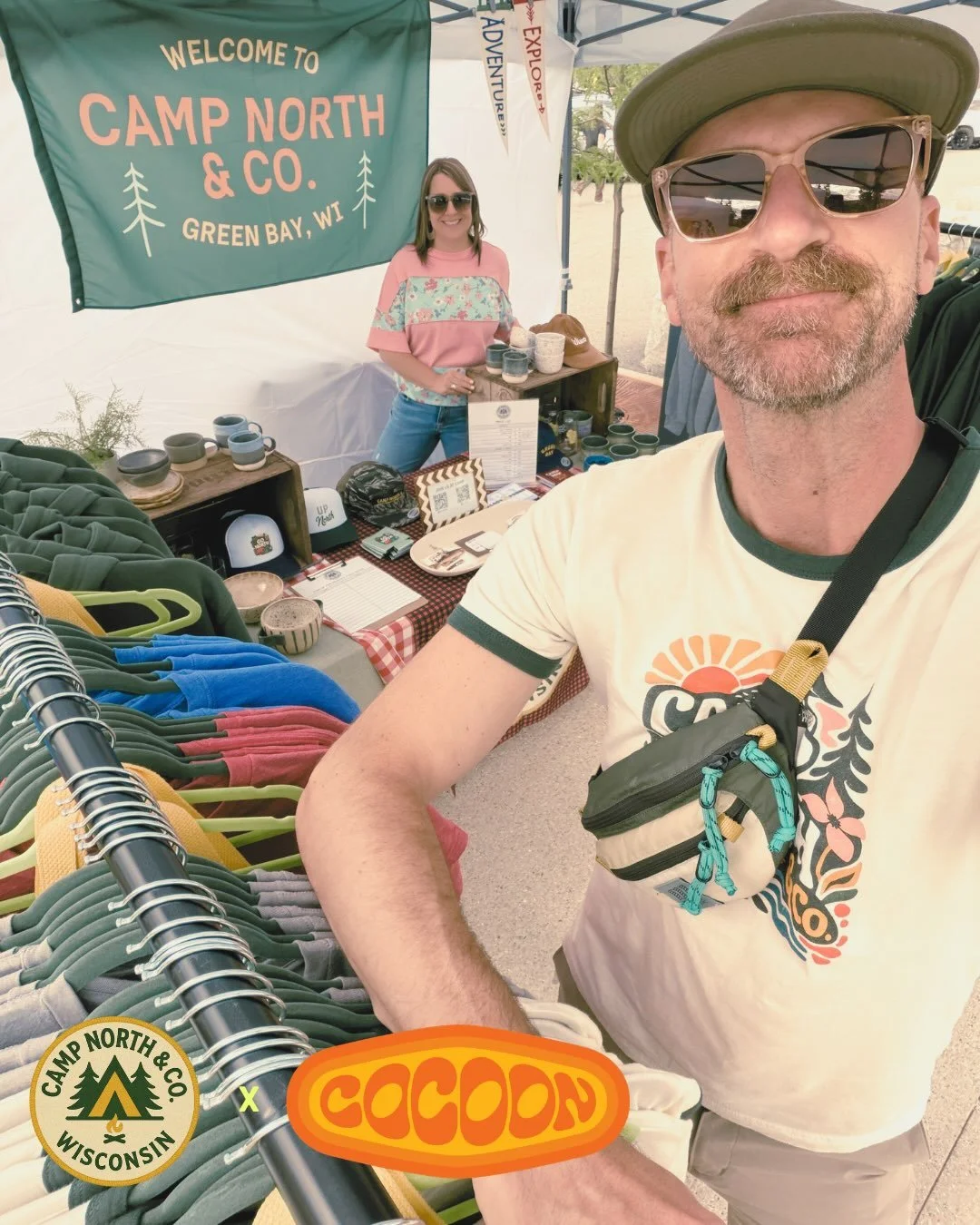Camp North is popping up tonight (July 15) from 5:00&ndash;8:30pm at @cocoonbrewing 🍻

Come say hey, browse the latest ceramics and apparel, and enjoy a summer evening at Cocoon.

Stay Cozy 🏕️

#campnorthandco #cocoonbrewing #midwestmaker #brewery 