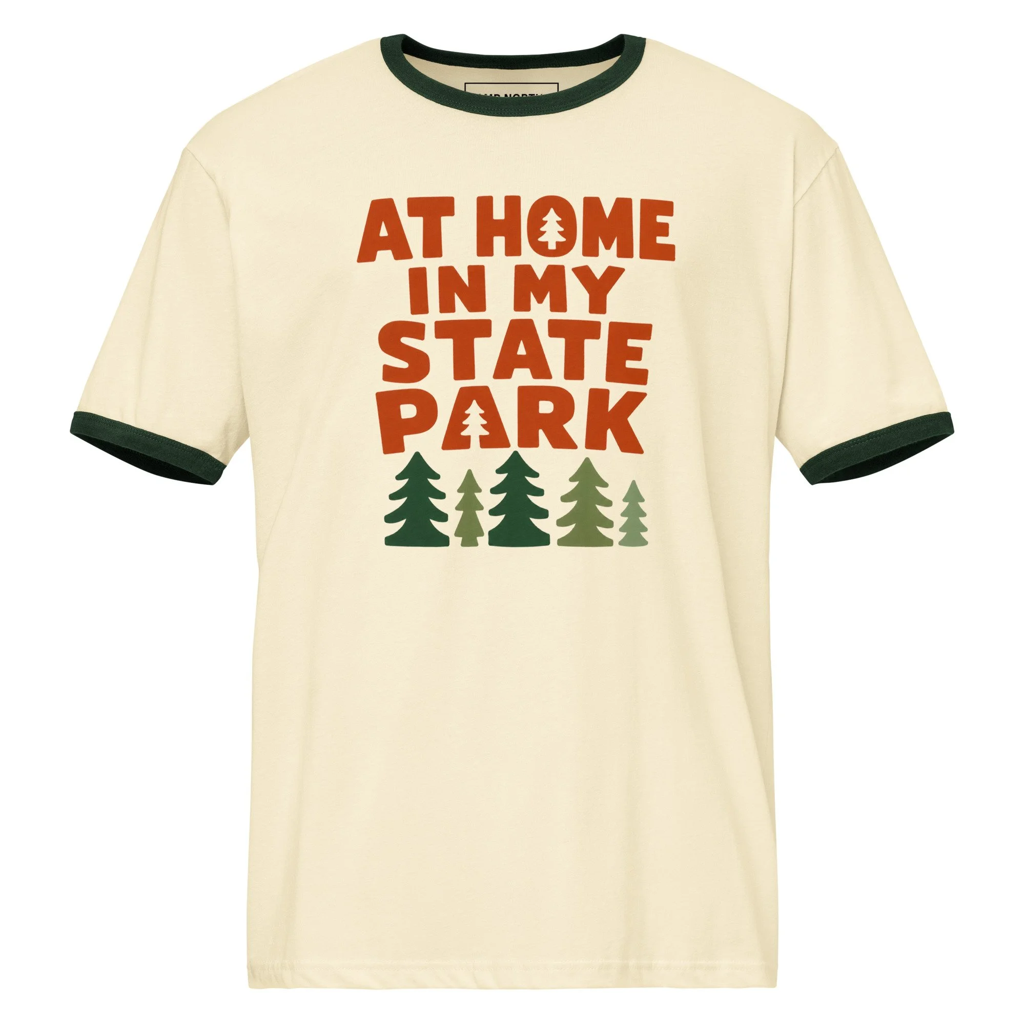 At Home in My State Park Camp Tee