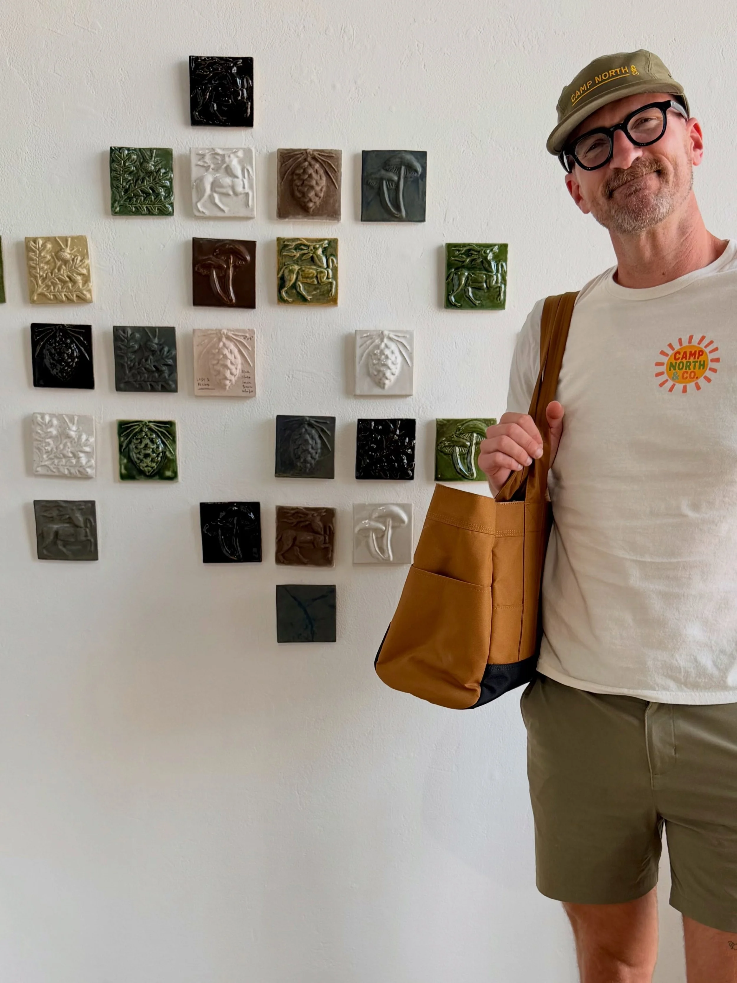 Today was my final event as part of the @artisancenternwtc Artist Residency program. Thanks to everyone who came out for the artist talk! 💚

Lost &amp; Found is still on view at @theartgaragegb through August 29, but as I wrap up my residency, I&rsq