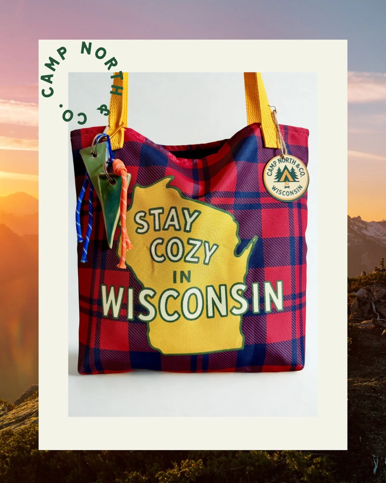 Okay, one final peek. 👀

Coming this fall: Trail Tags. Handmade ceramic pennants, camp cord + a mini carabiner, ready to clip onto your tote, pack, keys, or wherever you wander.

See you at fall camp. 🍂

Stay Cozy 🏕️

#campnorthandco #ceramics #mi