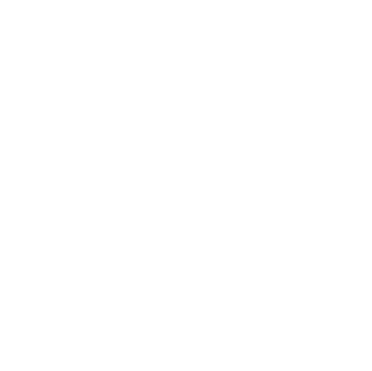 Line drawing of a cabinet with glass doors, three shelves, and reflections on the glass.