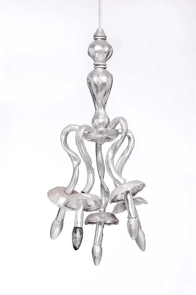 Untitled, 2015, leather, 74x35x28 cm