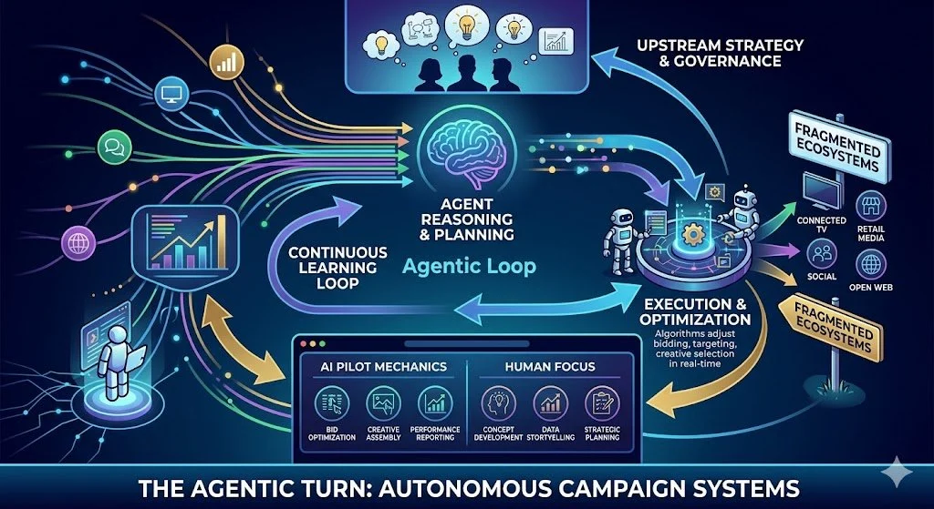 The Agentic Turn: Why Two-Thirds of Advertisers Are Building Autonomous Campaign Systems